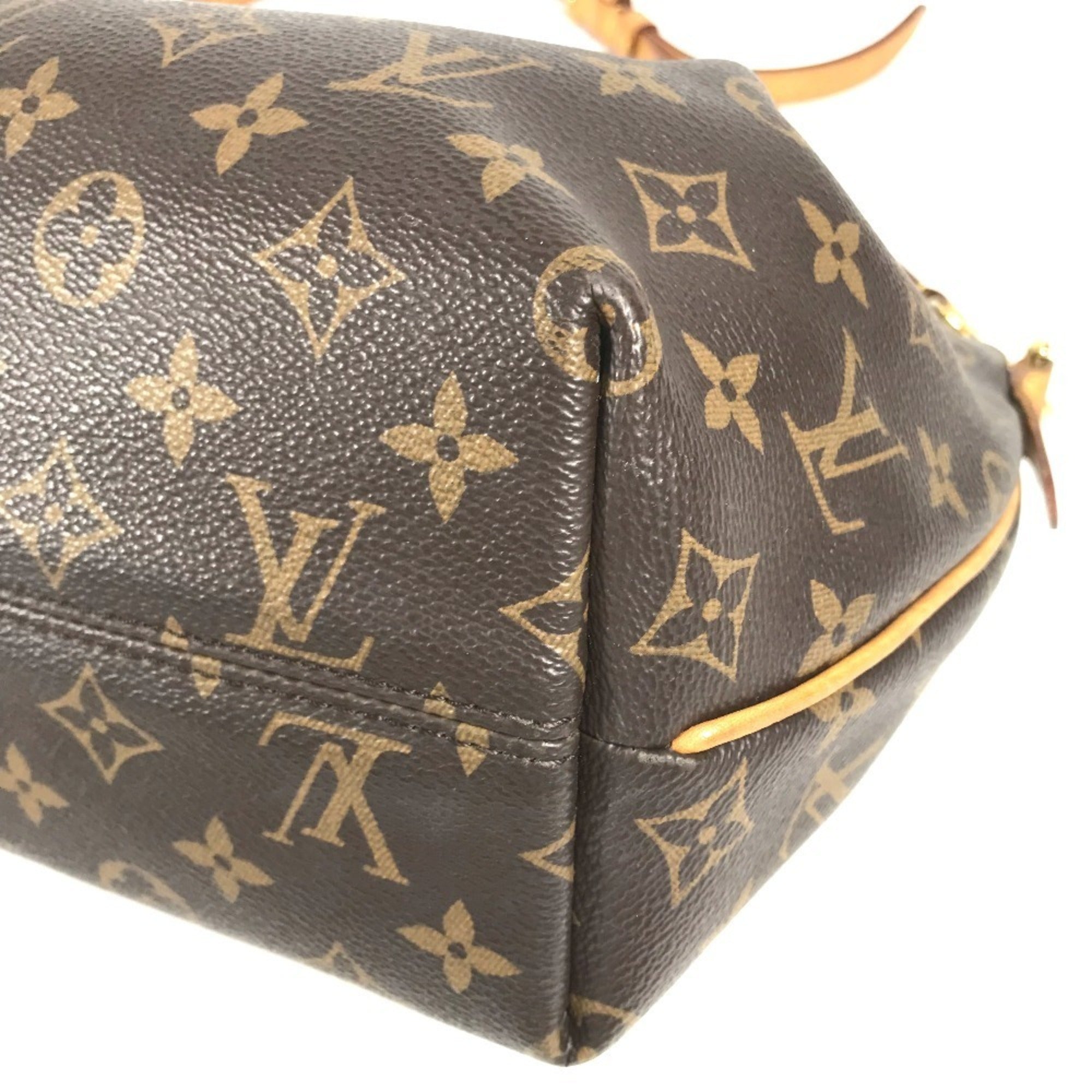 Louis Vuitton Brown Monogram Monogram Handbag Shoulder Bag Tote Bag (Pre-Owned)