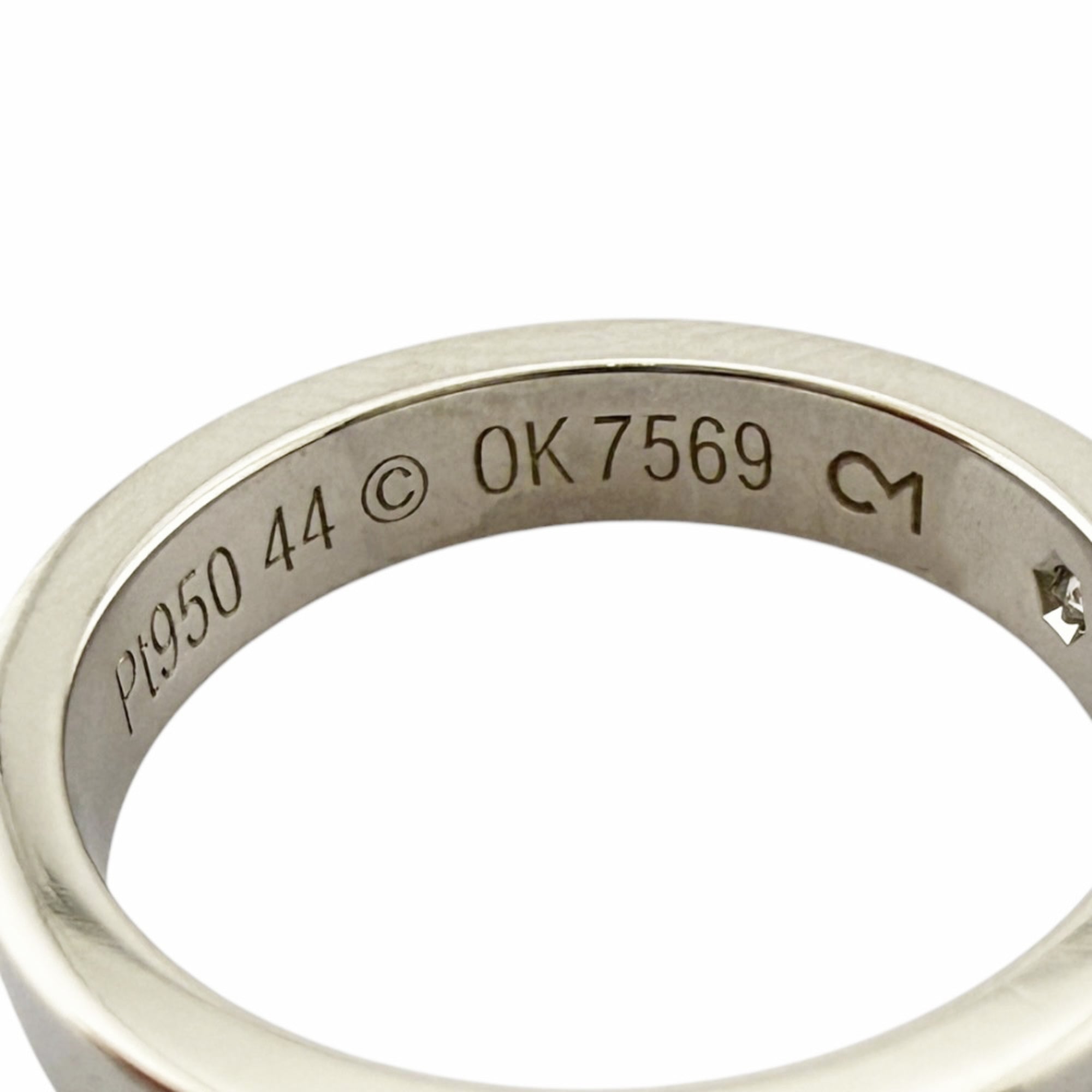 Cartier Platinum 950 Band Ring (Pre-Owned)