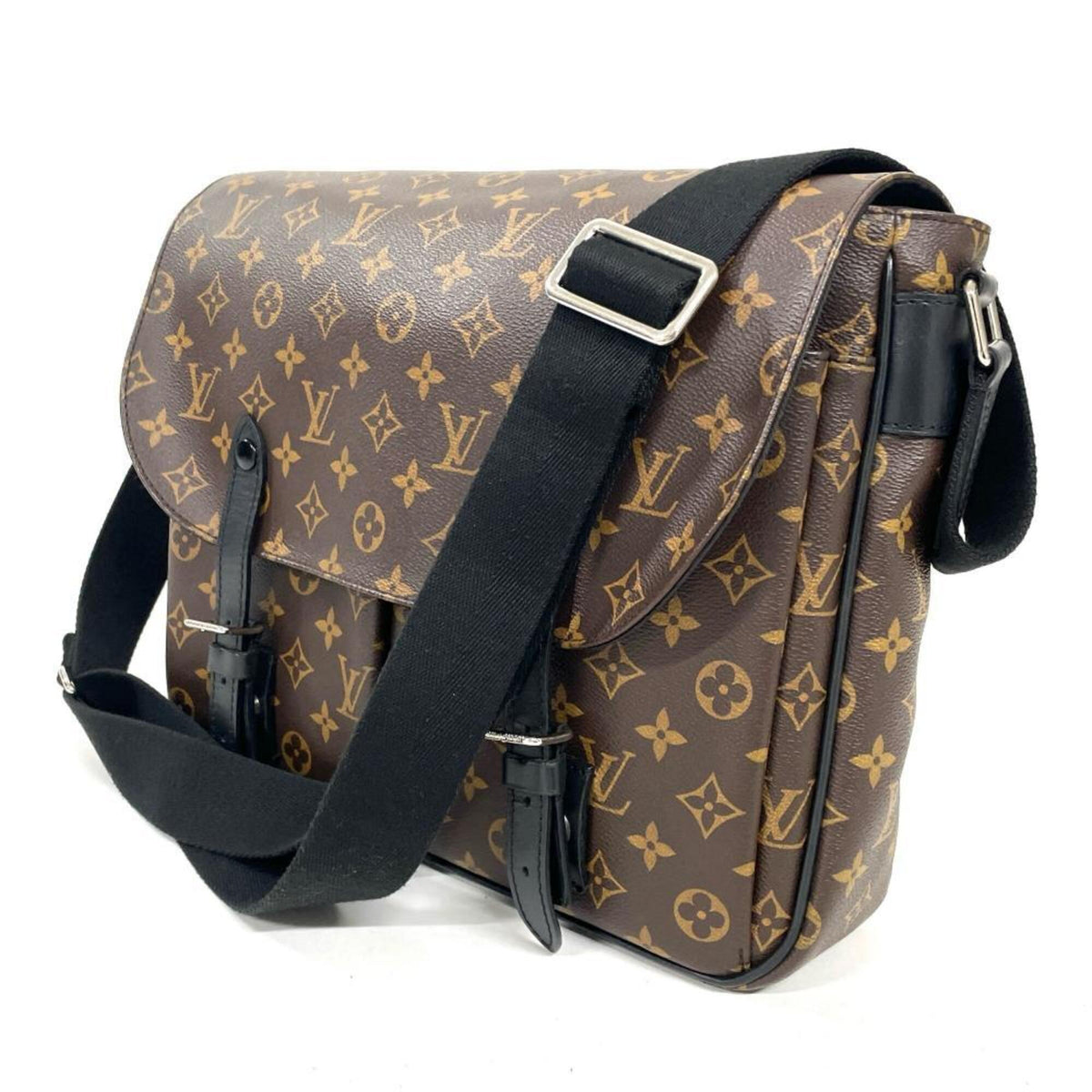 Louis Vuitton Brown Monogram Macassar Monogram Shoulder Bag (Pre-Owned)