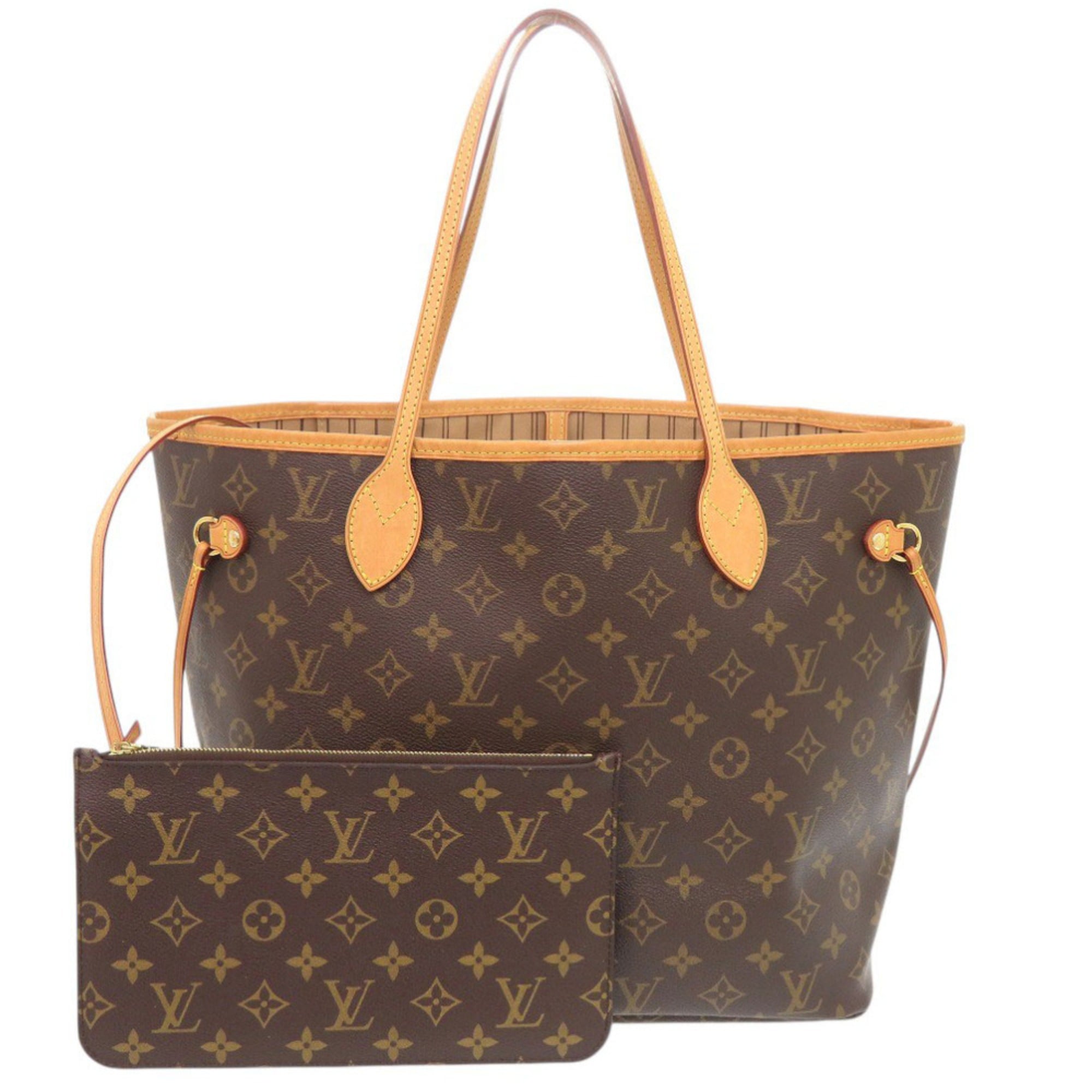 Louis Vuitton Brown Monogram Monogram Canvas Handbag Tote Bag (Pre-Owned)