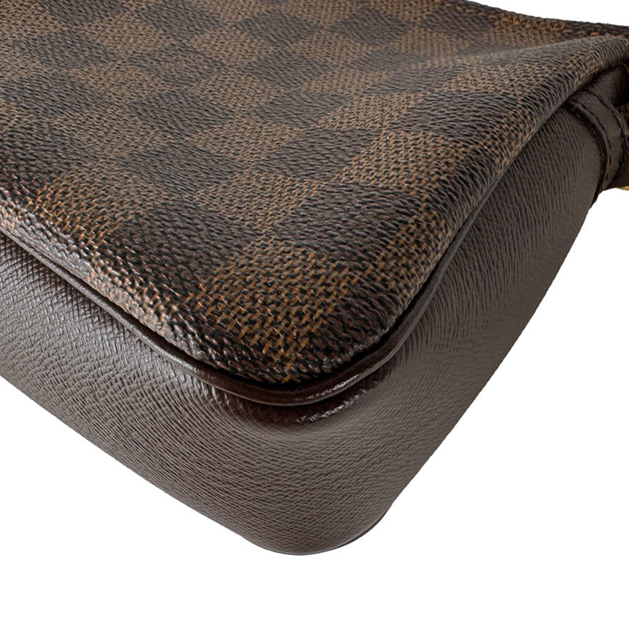 Louis Vuitton Damier Canvas Ebene Damier Canvas Handbag (Pre-Owned)