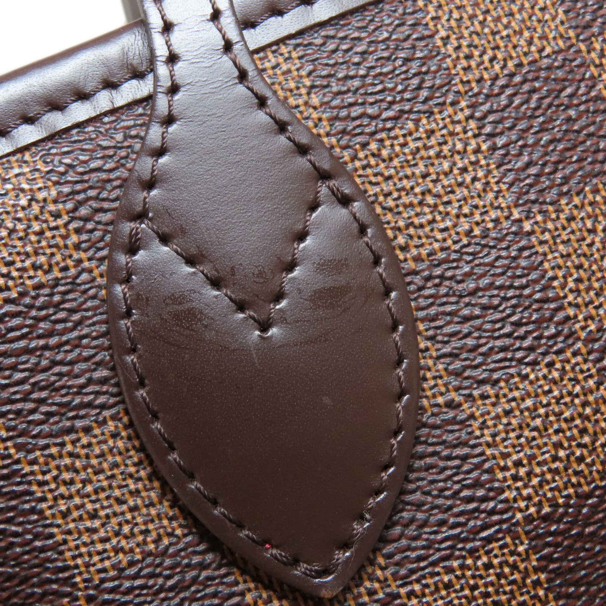 Louis Vuitton Damier Canvas Ebene Damier Canvas Tote Bag (Pre-Owned)