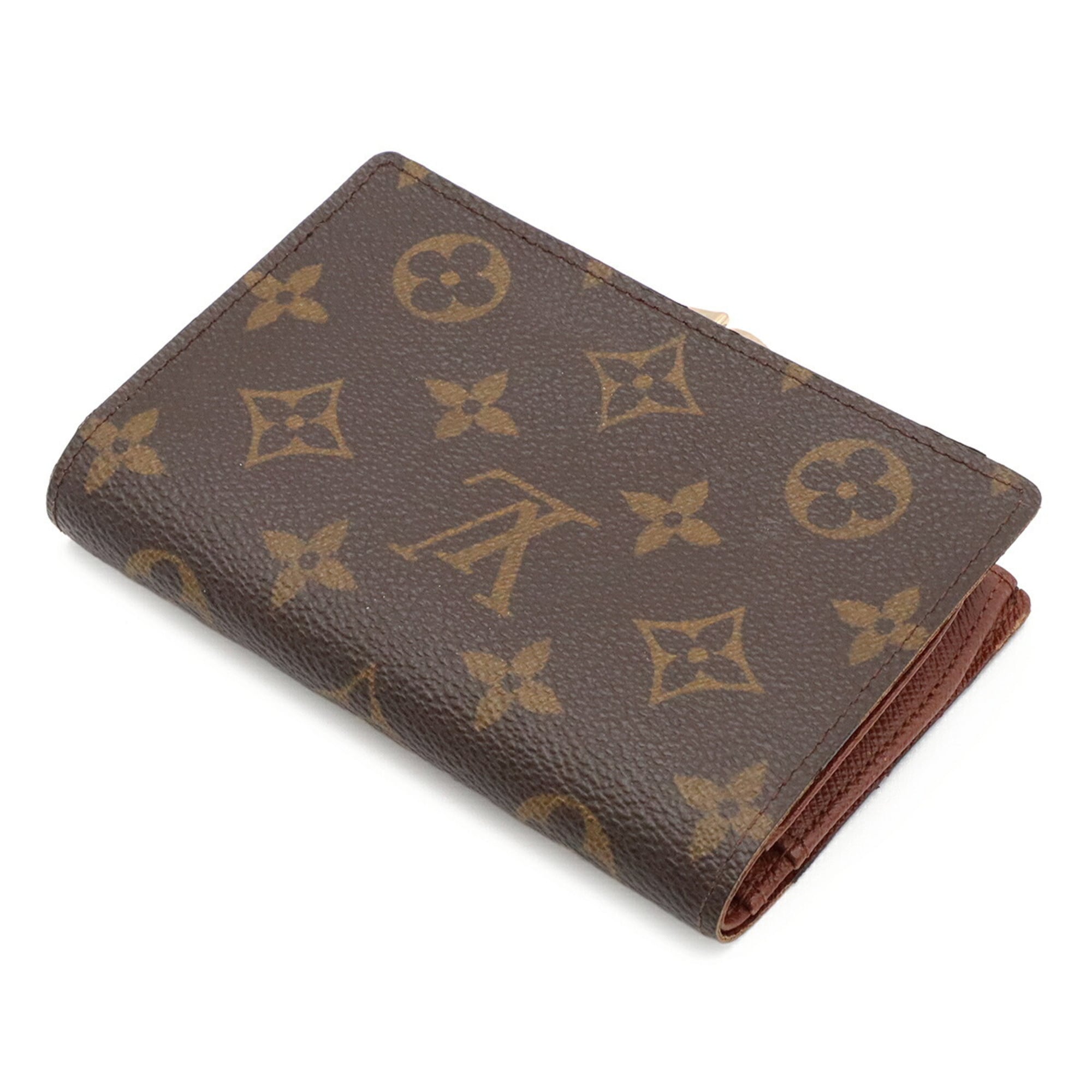 Louis Vuitton Brown Galle Monogram Wallet (Bi-Fold) (Pre-Owned)