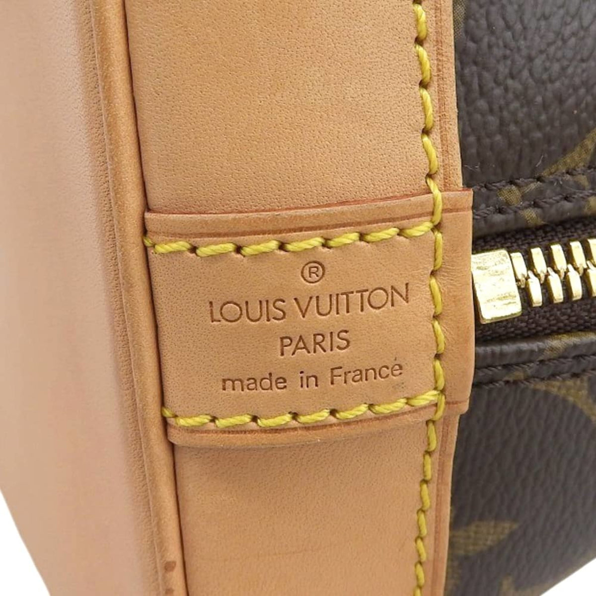 Louis Vuitton Monogram Pvc Leather Handbag (Pre-Owned)