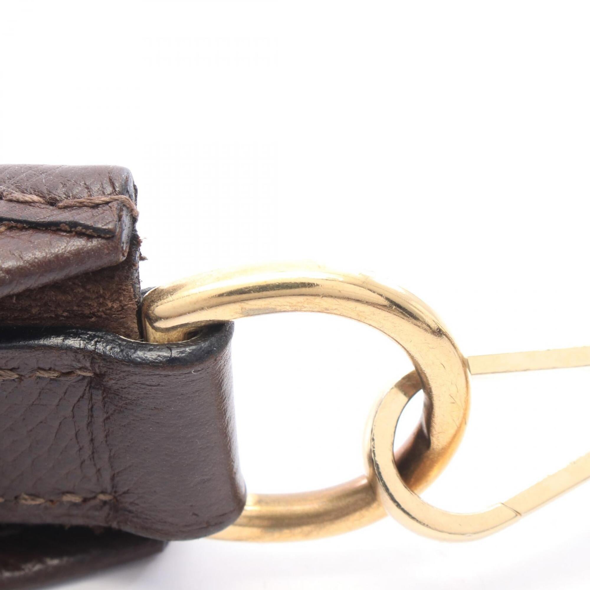 Hermes Brown Chocolat Epsom Leather Handbag Shoulder Bag (Pre-Owned)