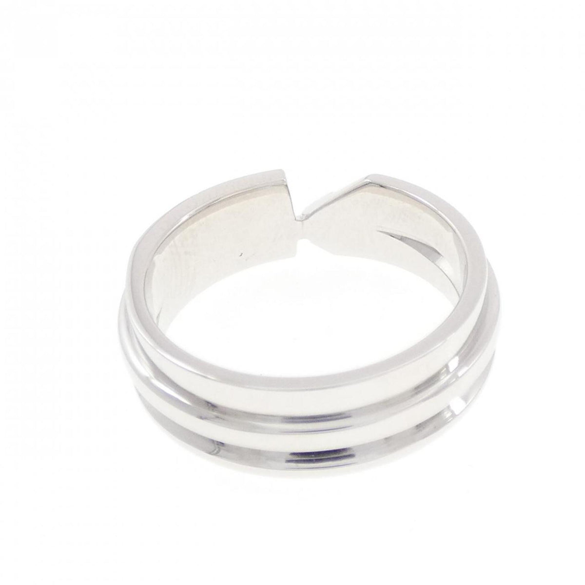 Tiffany White Gold (18K) Band Ring (Pre-Owned)