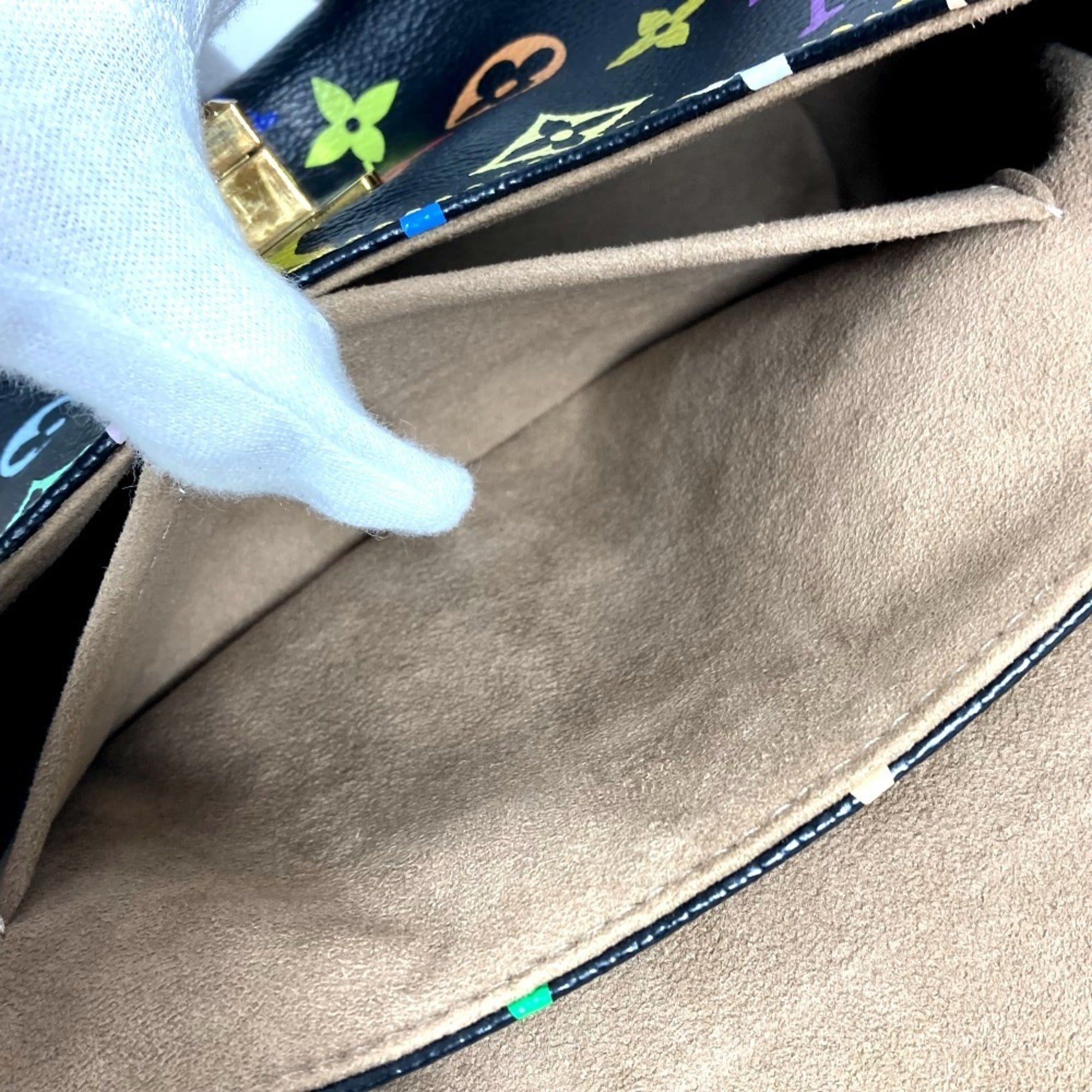 Louis Vuitton Monogram Multicolore Black Noir Monogram Multicolore Handbag Shoulder Bag (Pre-Owned)
