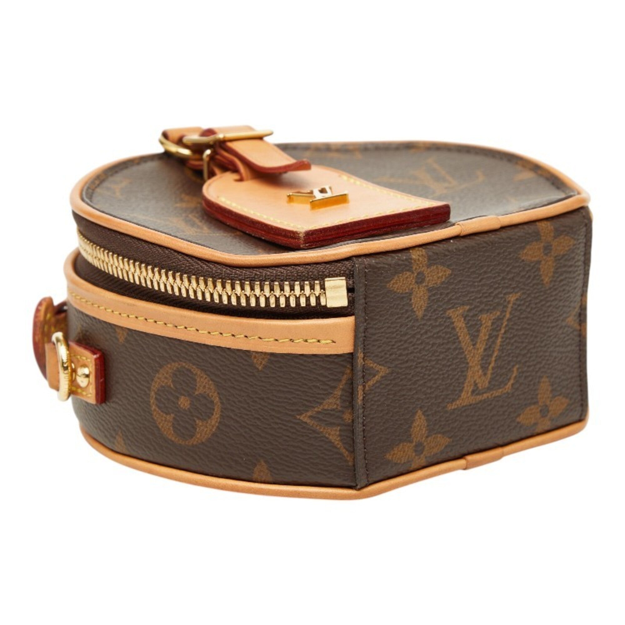 Louis Vuitton Brown Pvc Leather Handbag Shoulder Bag (Pre-Owned)