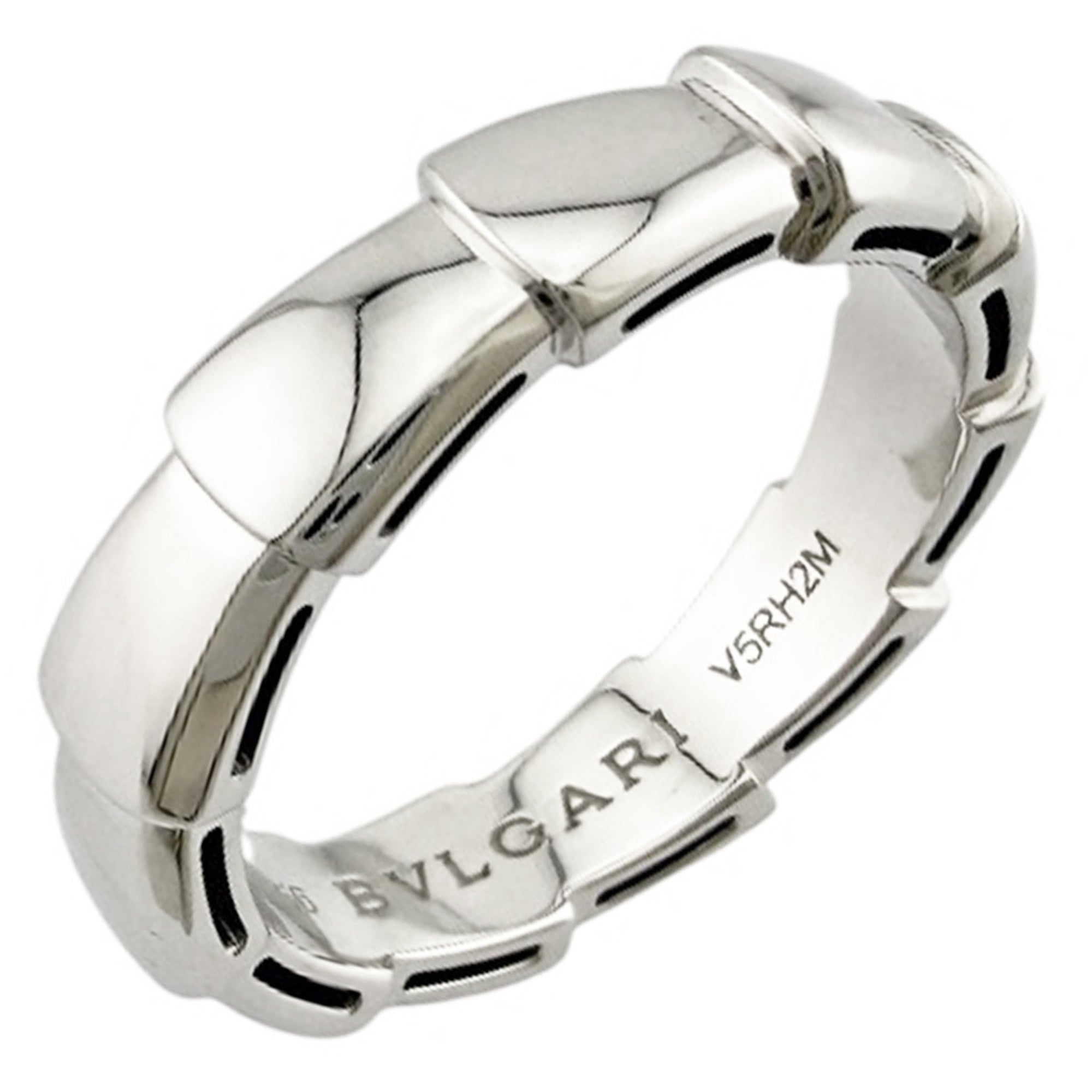 Bvlgari White Gold (18K) Band Ring (Pre-Owned)