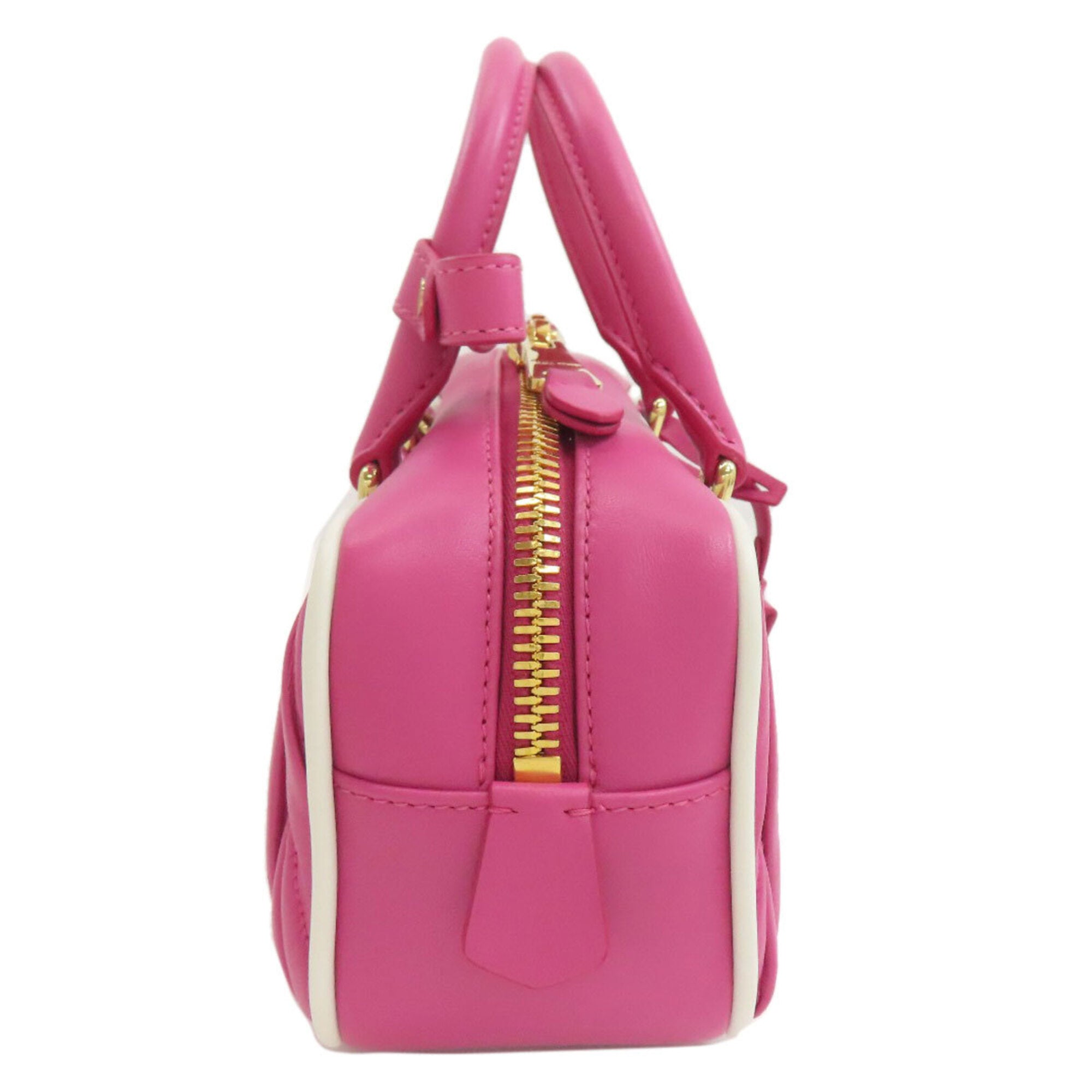 Miu Miu Pink Leather Handbag (Pre-Owned)