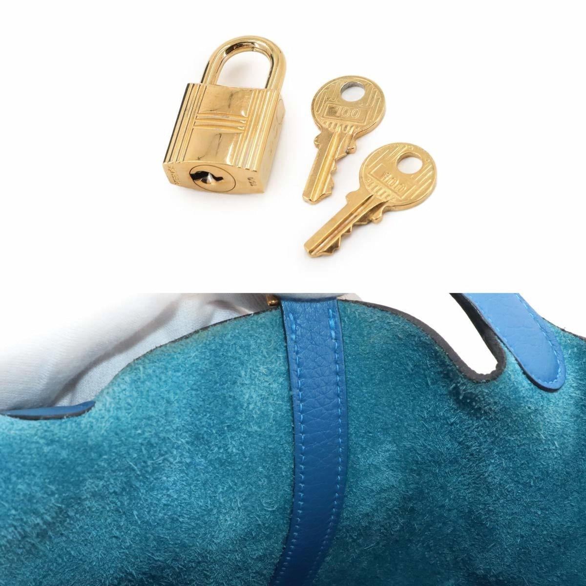 Piko Blue Handbag (Pre-Owned)