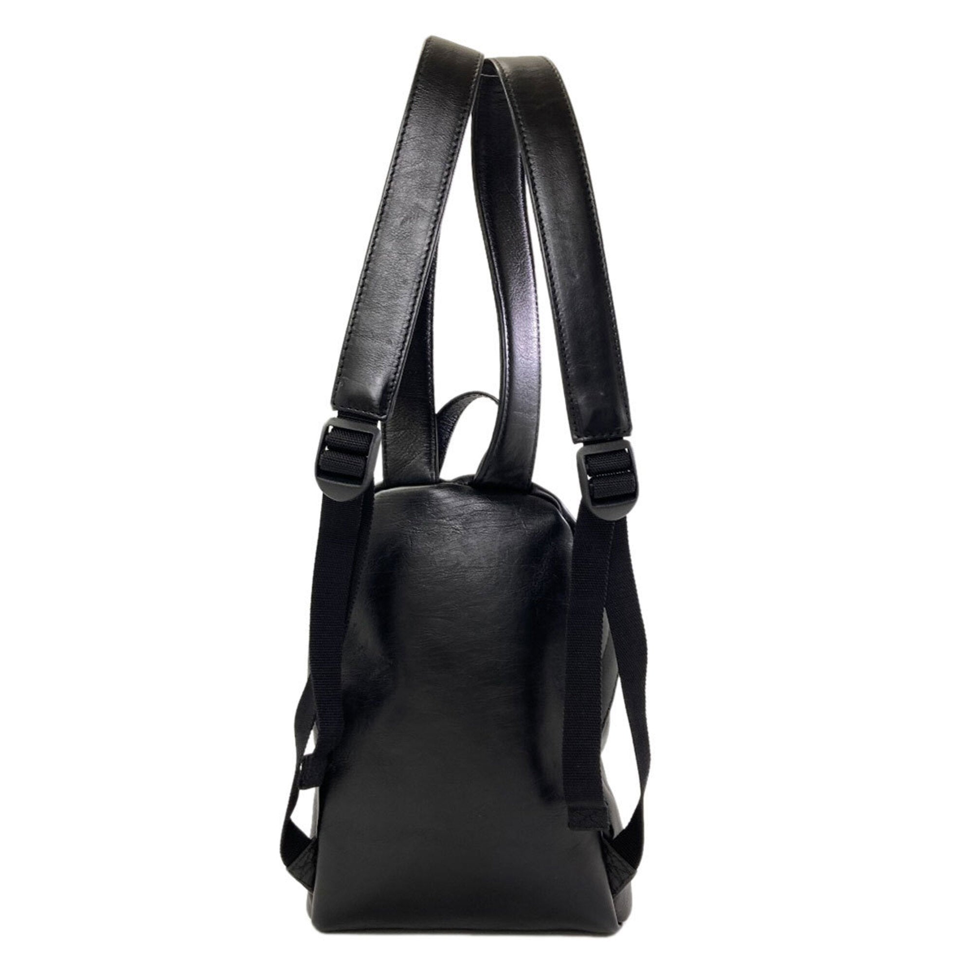 Balenciaga Black Leather Backpack (Pre-Owned)