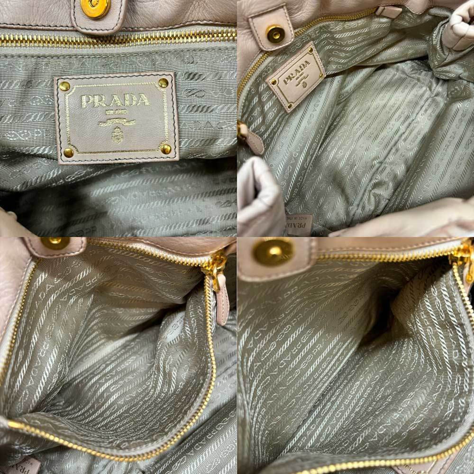 Prada Beige Handbag (Pre-Owned)