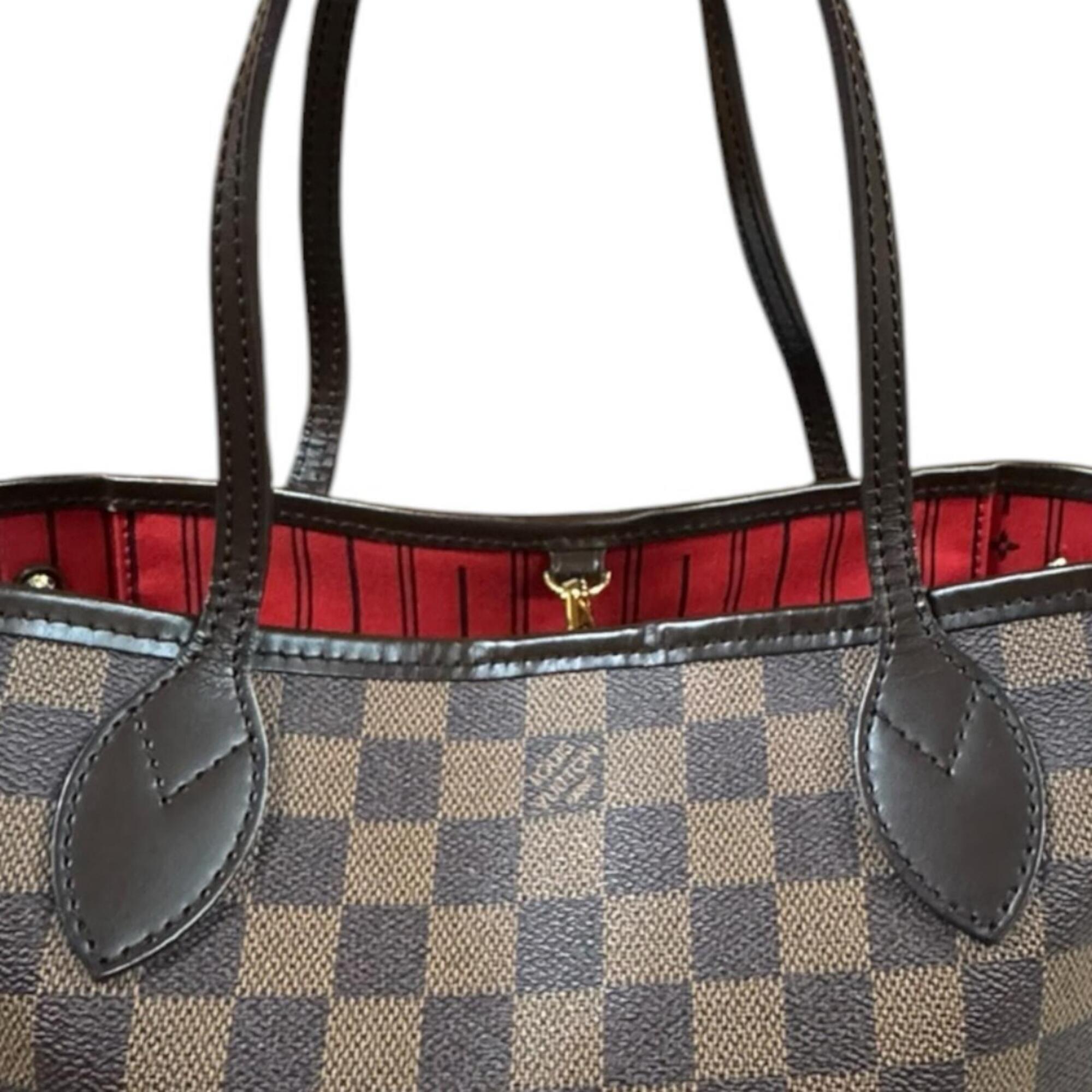 Louis Vuitton Damier Brown Damier Canvas Tote Bag (Pre-Owned)