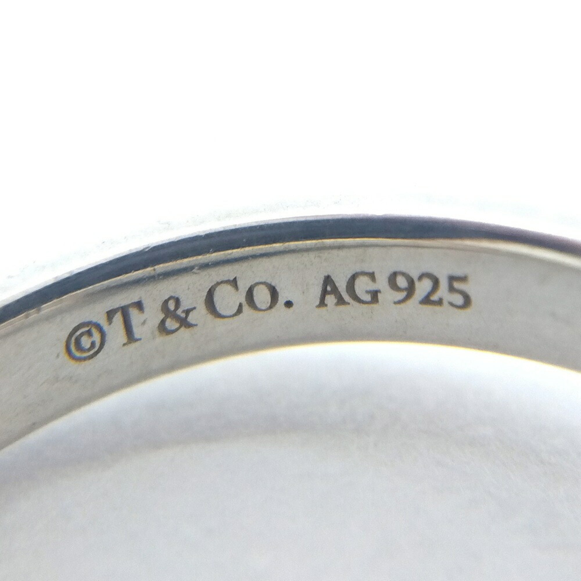 Tiffany Silver 925 Band Ring (Pre-Owned)