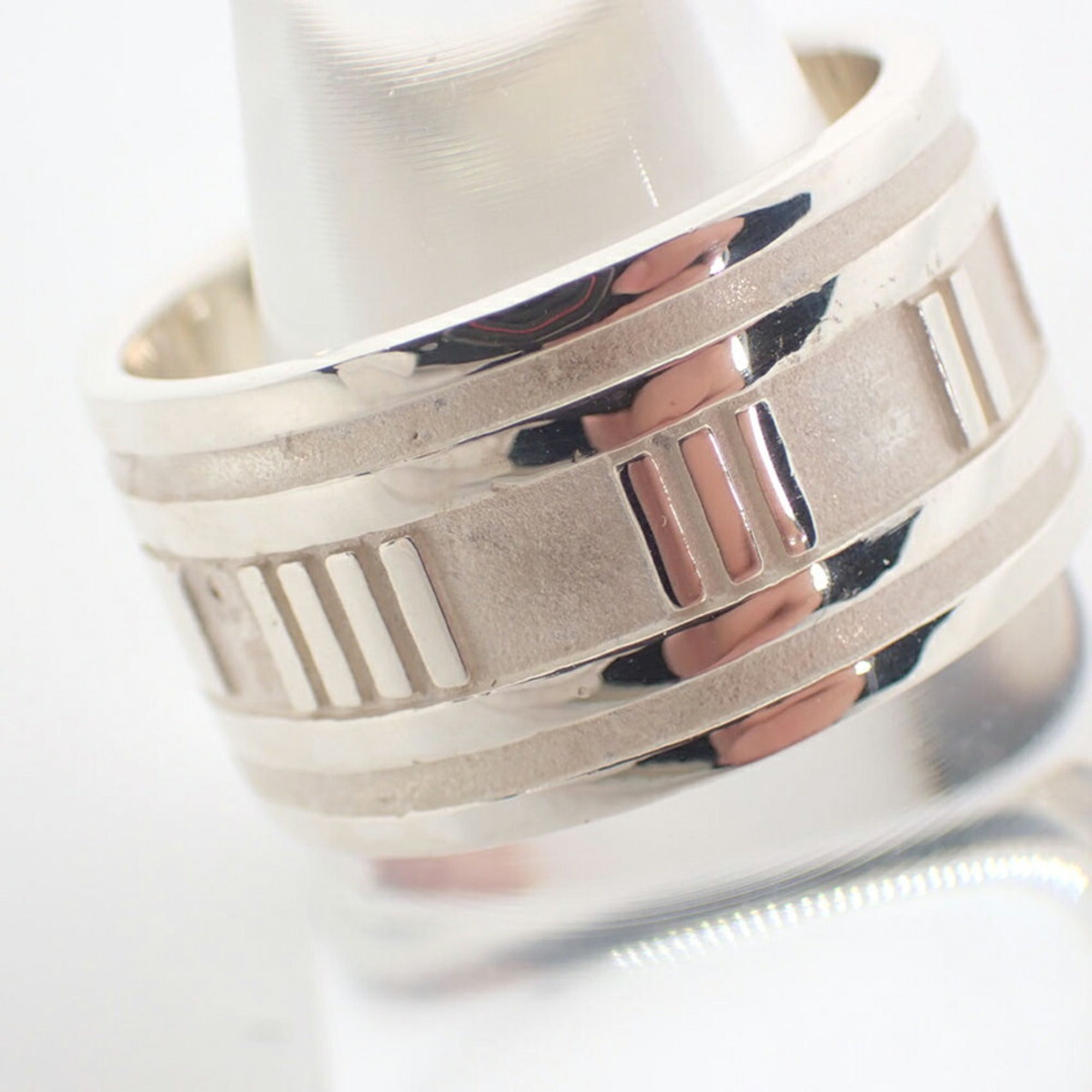 Tiffany Sterling Silver 925 Band Ring (Pre-Owned)