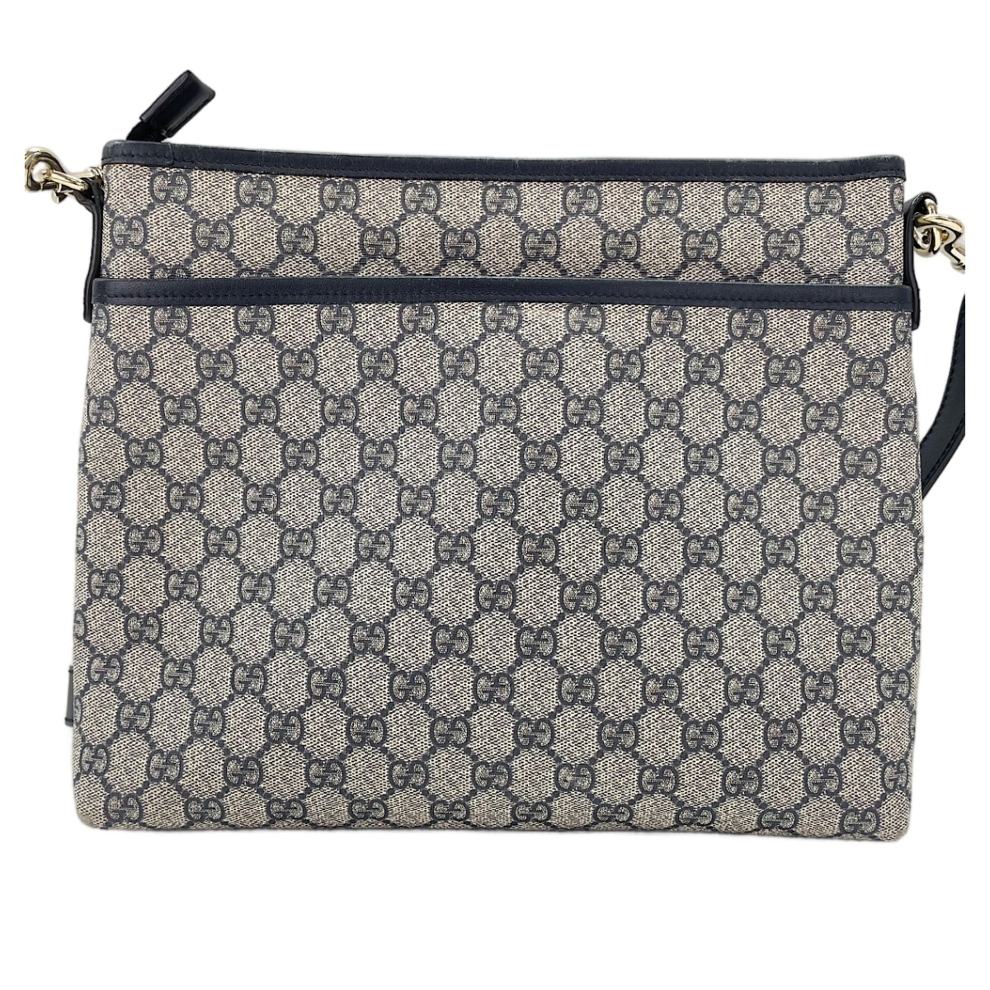 Gucci Navy Shoulder Bag (Pre-Owned)
