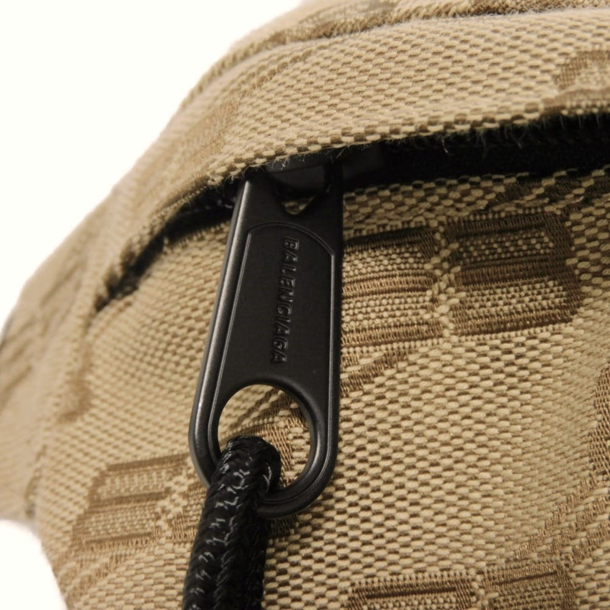 Balenciaga Beige Cotton Canvas Sling Bag (Pre-Owned)