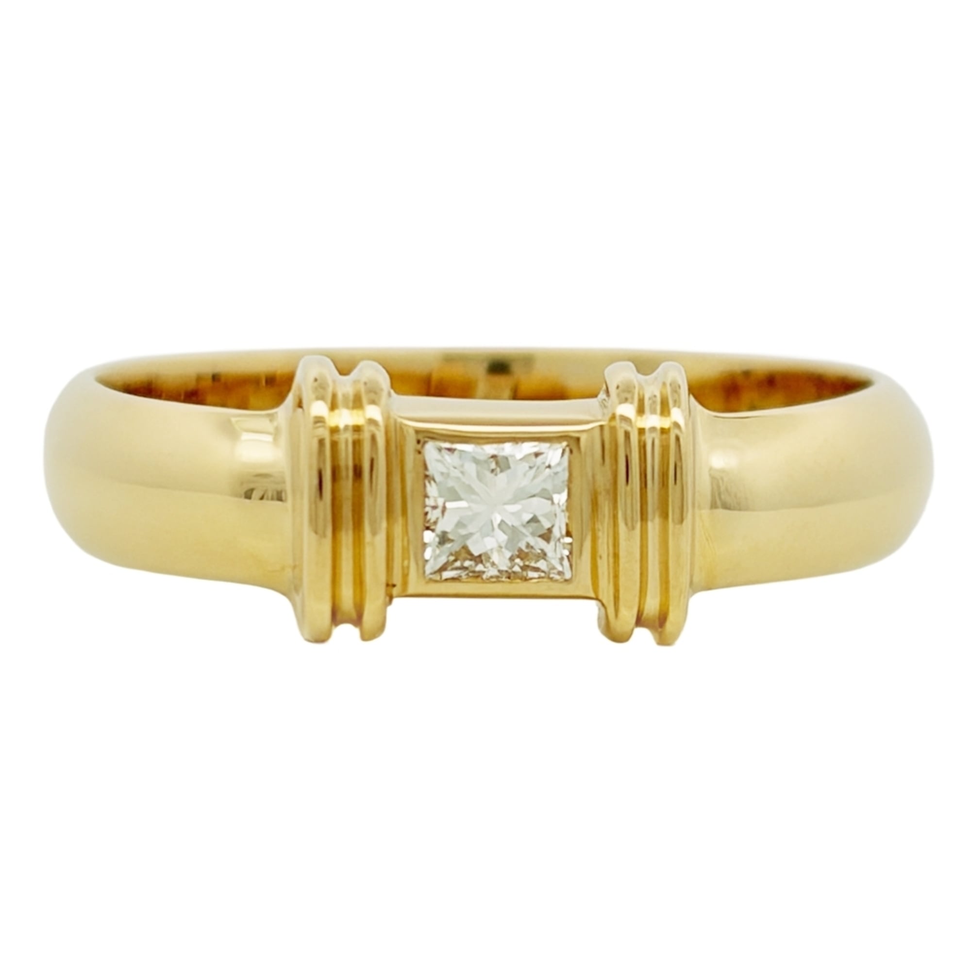 Tiffany Stacking Yellow Gold (18K) Band Ring (Pre-Owned)