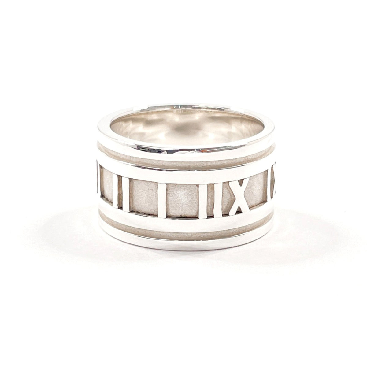 Tiffany Silver Silver 925 Band Ring (Pre-Owned)