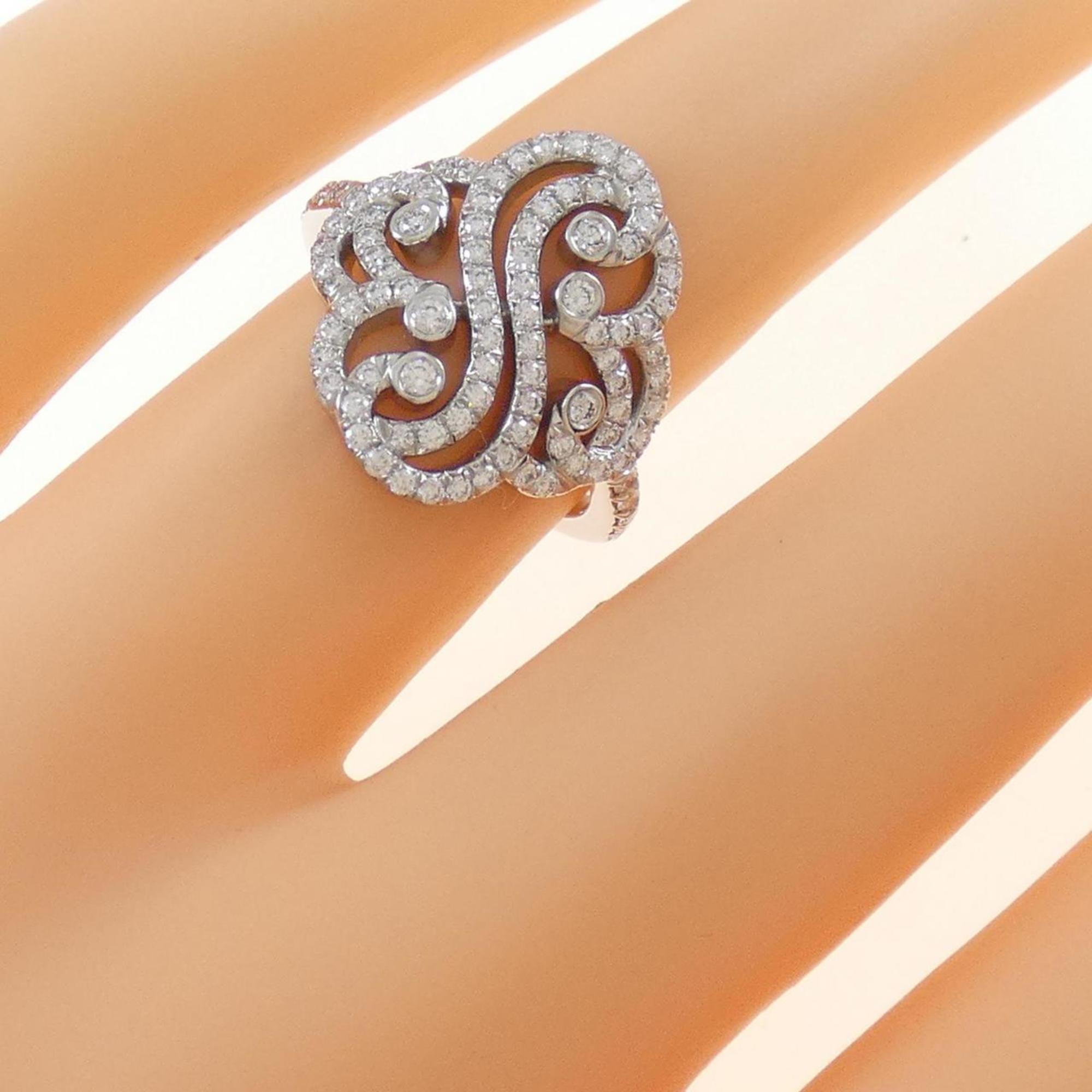 Tiffany Heart Platinum Band Ring (Pre-Owned)