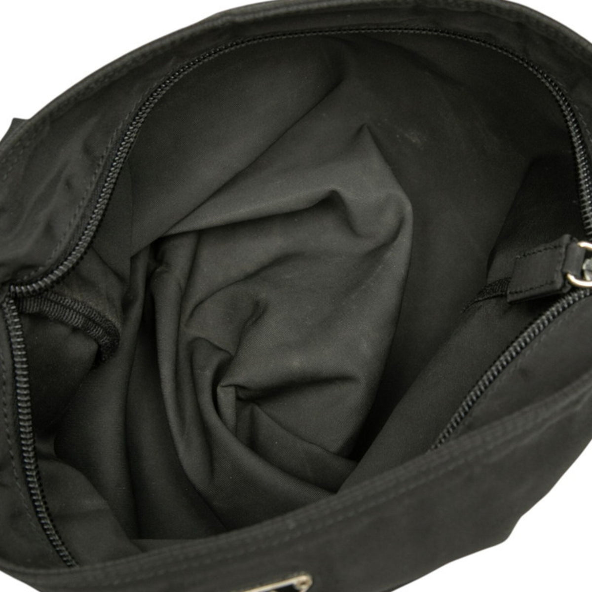 Prada Black Nylon Shoulder Bag (Pre-Owned)
