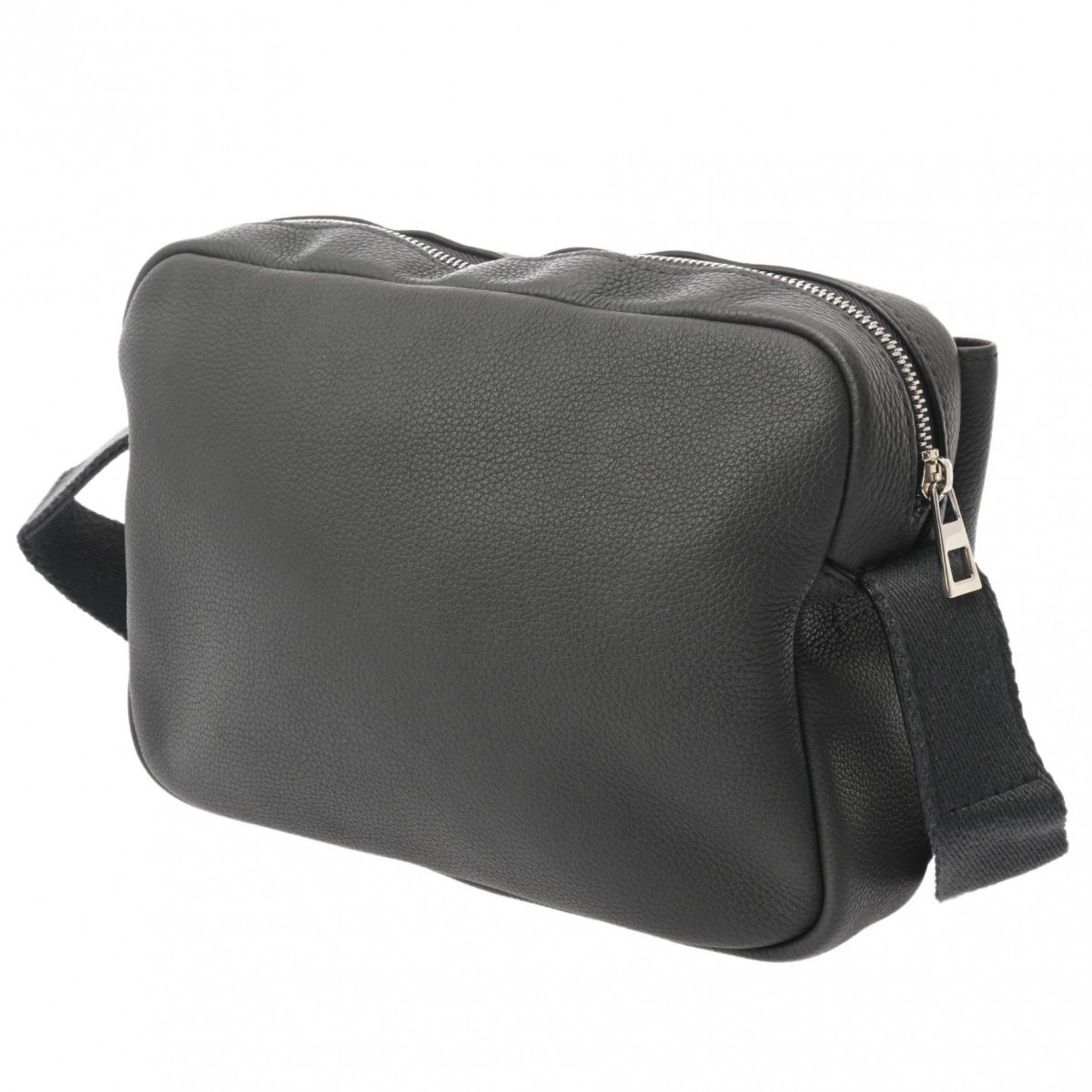 Loewe Gray Leather Shoulder Bag (Pre-Owned)