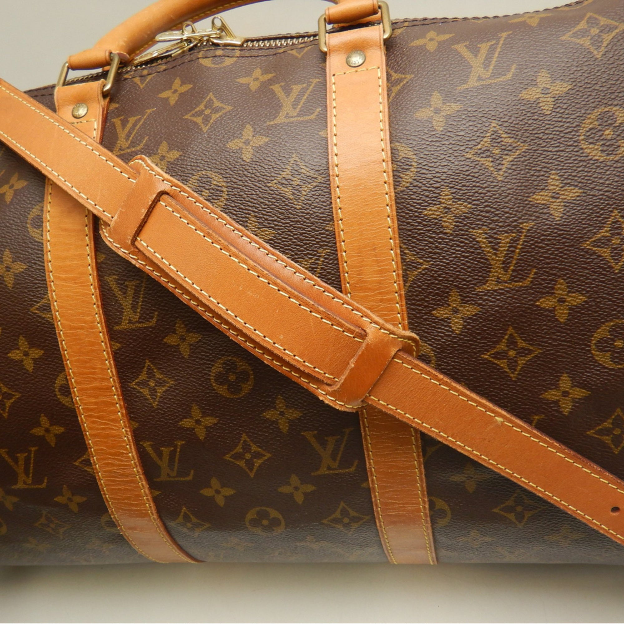 Louis Vuitton Brown Monogram Boston Bag (Pre-Owned)