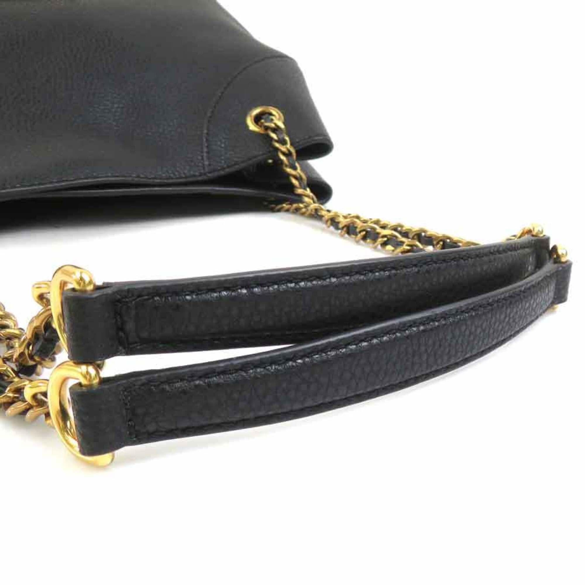 Marc Jacobs Black Leather Shoulder Bag (Pre-Owned)