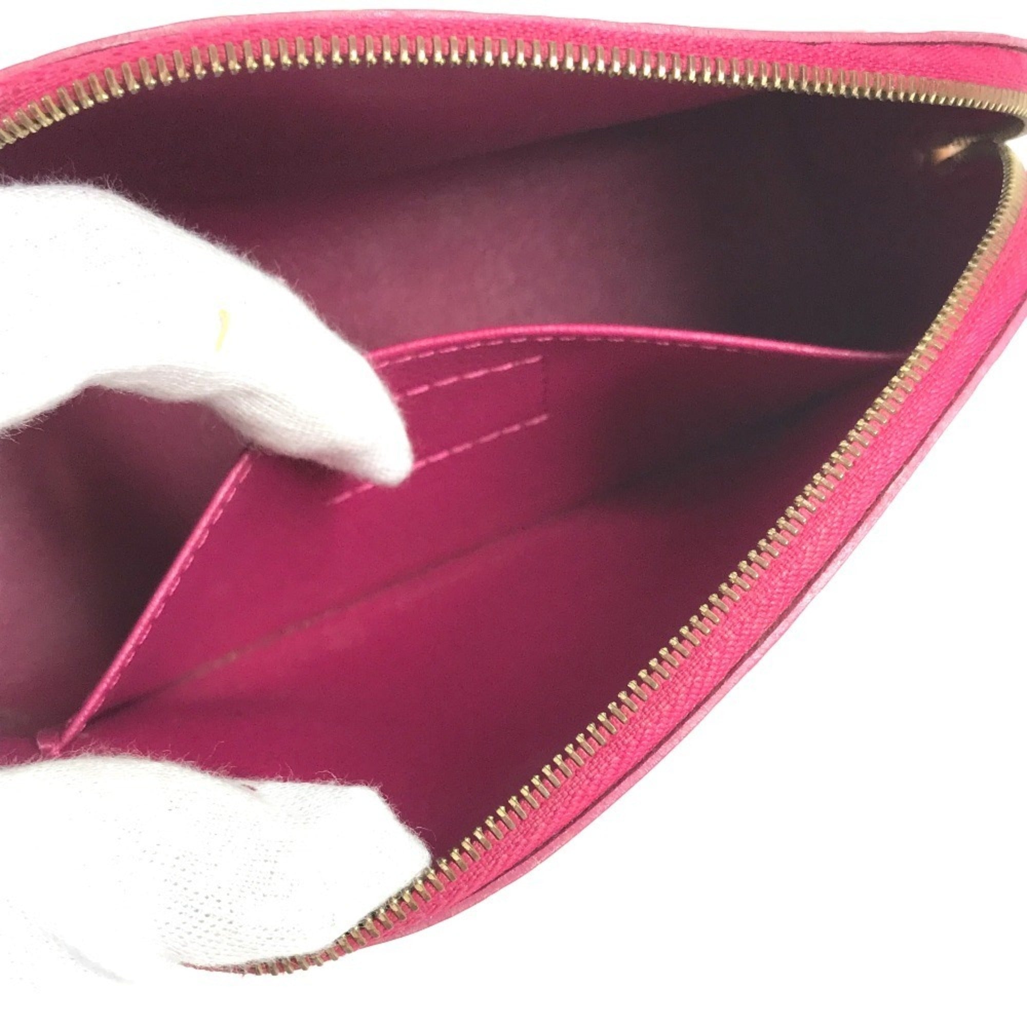 Louis Vuitton Pink Monogram Vernis Pochette Pouch (Pre-Owned)