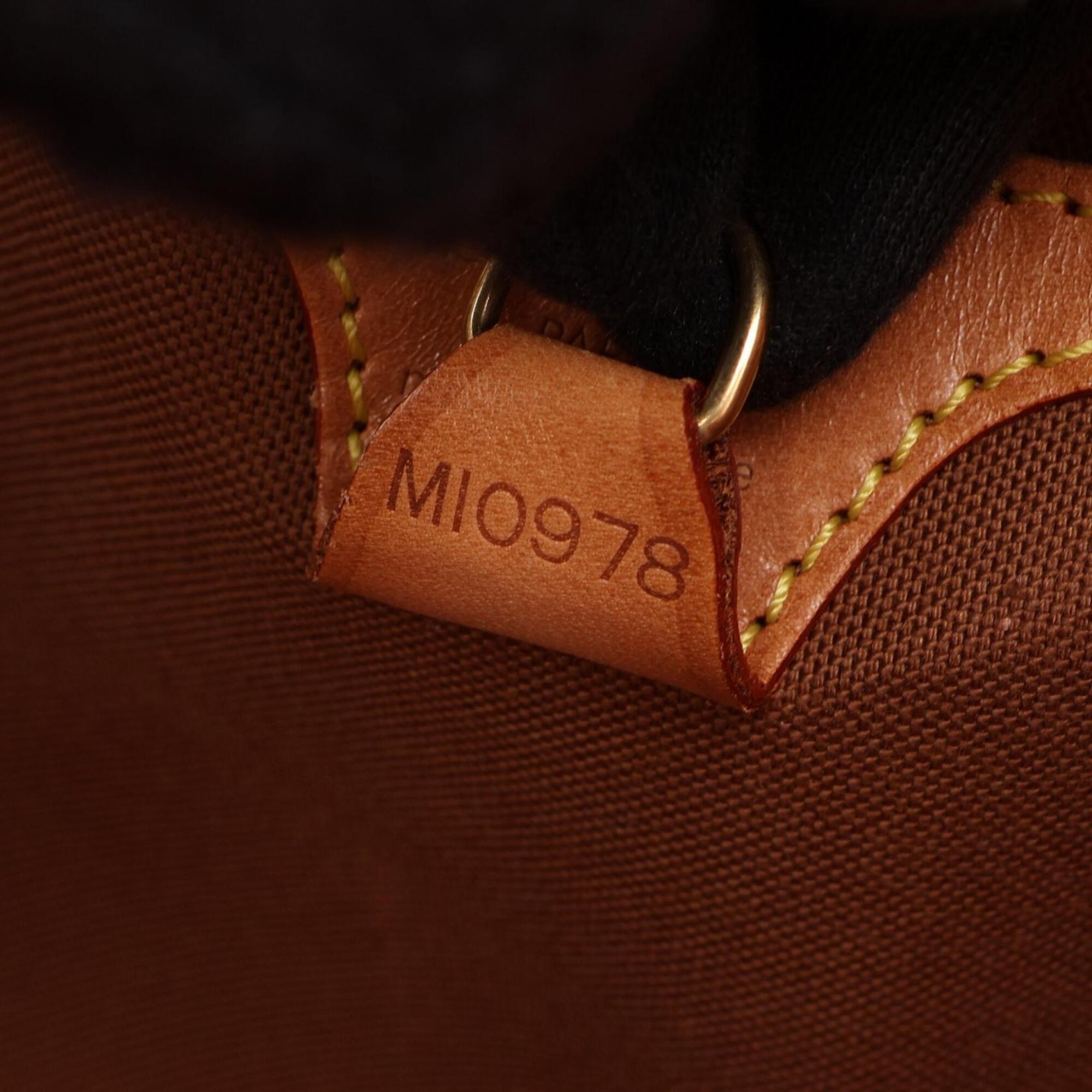 Louis Vuitton Brown Monogram Monogram Leather Handbag (Pre-Owned)