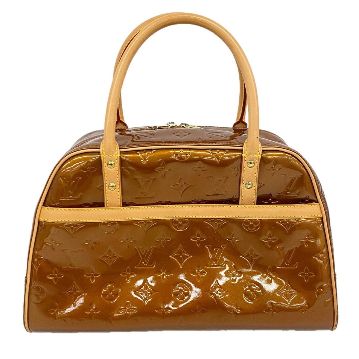 Louis Vuitton Bronze Handbag (Pre-Owned)