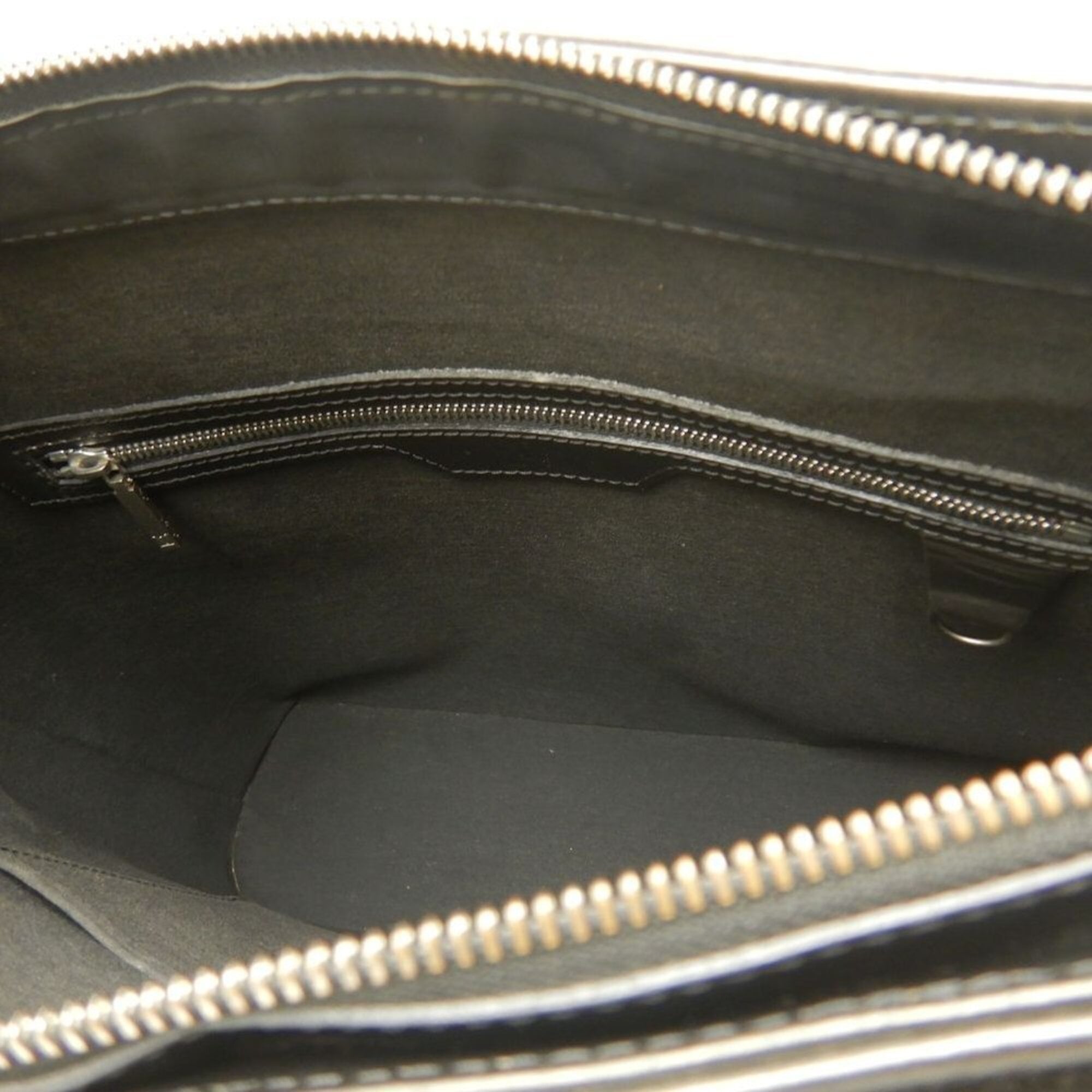 Louis Vuitton Monogram Noir Leather Tote Bag (Pre-Owned)