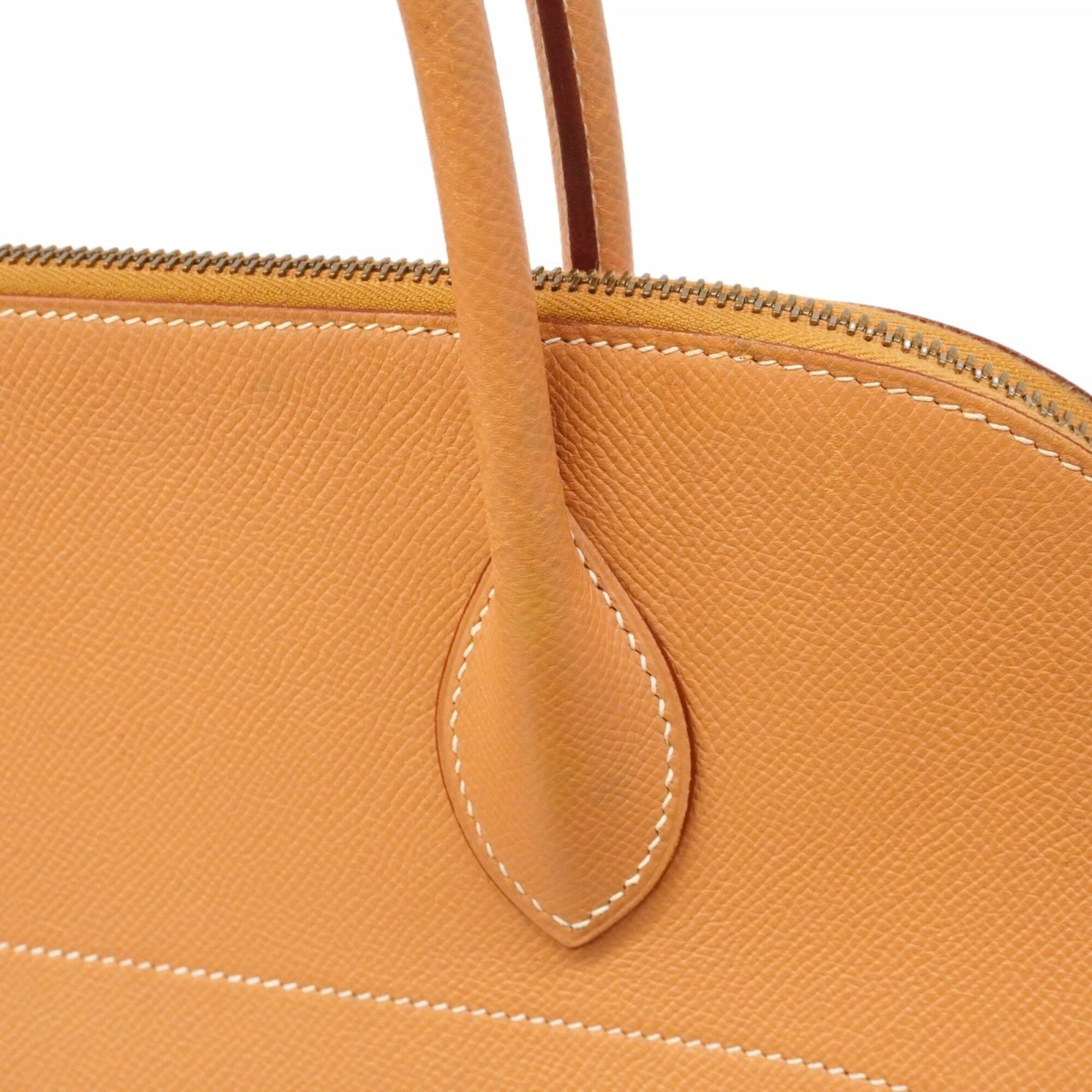 Hermes Natural Sable Courchevel Leather Handbag (Pre-Owned)