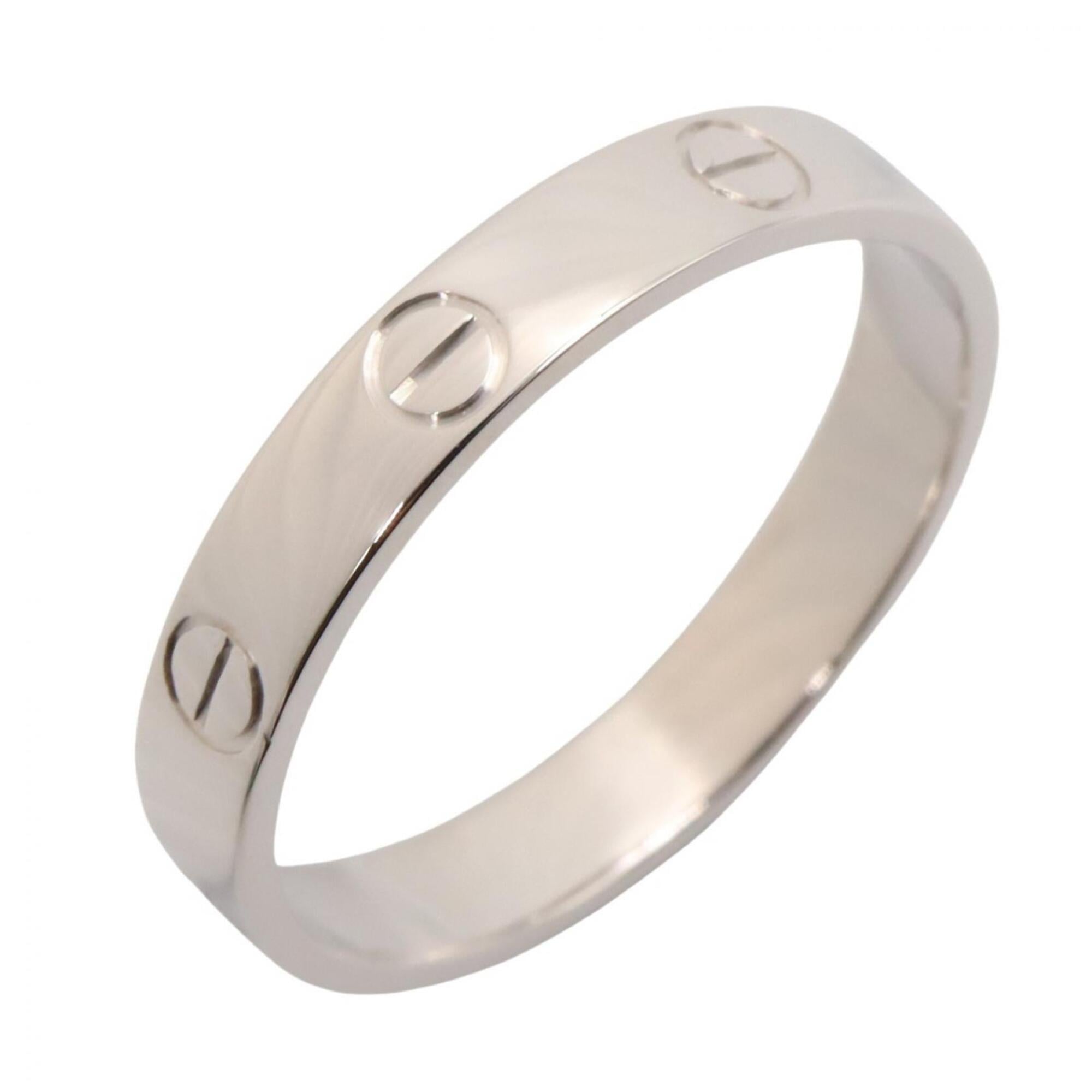 Cartier Silver White Gold (18K) Band Ring (Pre-Owned)