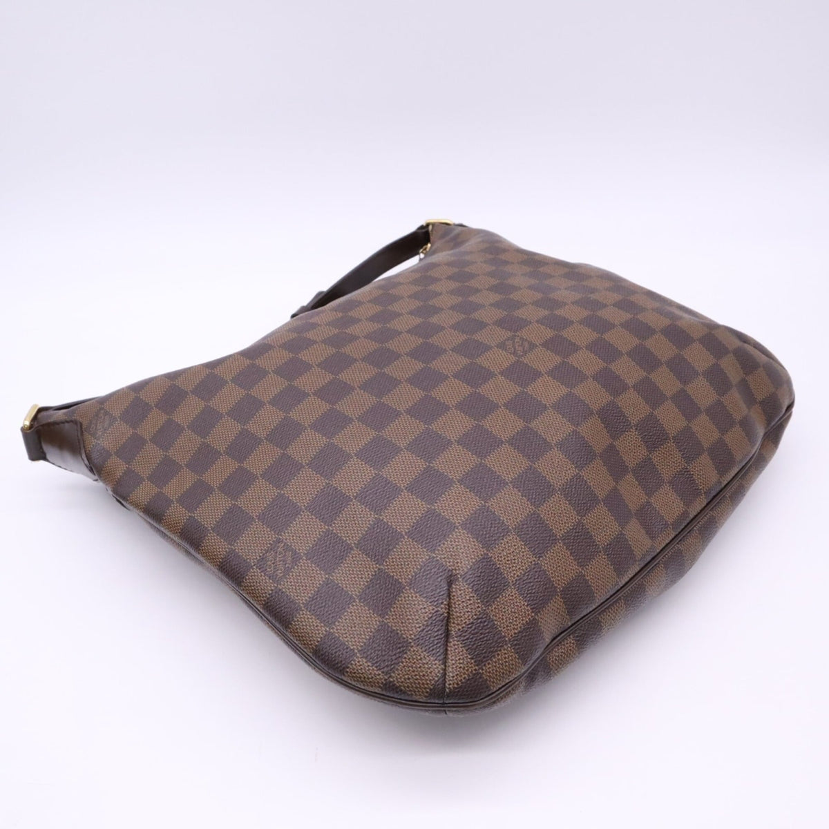Louis Vuitton Damier Beige Brown Coated Canvas Leather Handbag (Pre-Owned)