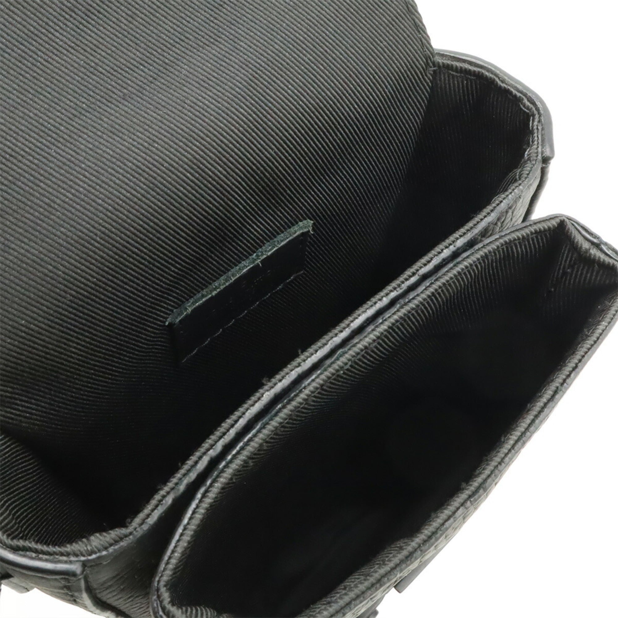 Louis Vuitton Black Noir Leather Shoulder Bag (Pre-Owned)