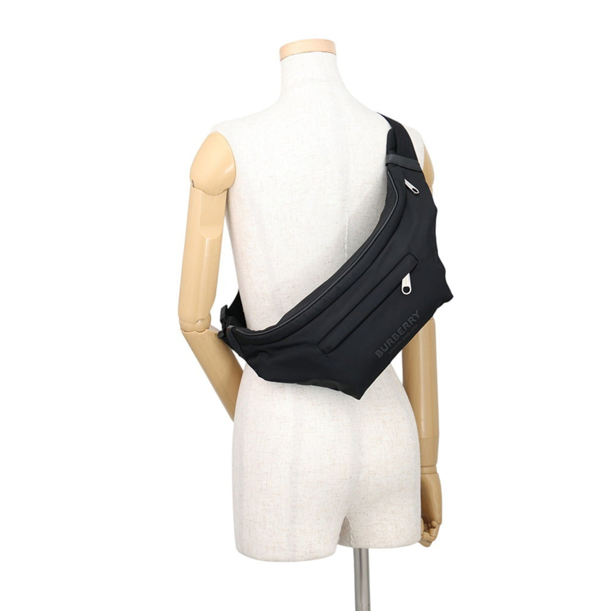 Burberry Black Nylon Sling Bag (Pre-Owned)