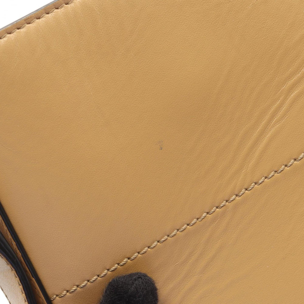 Celine Beige Leather Handbag Shoulder Bag (Pre-Owned)
