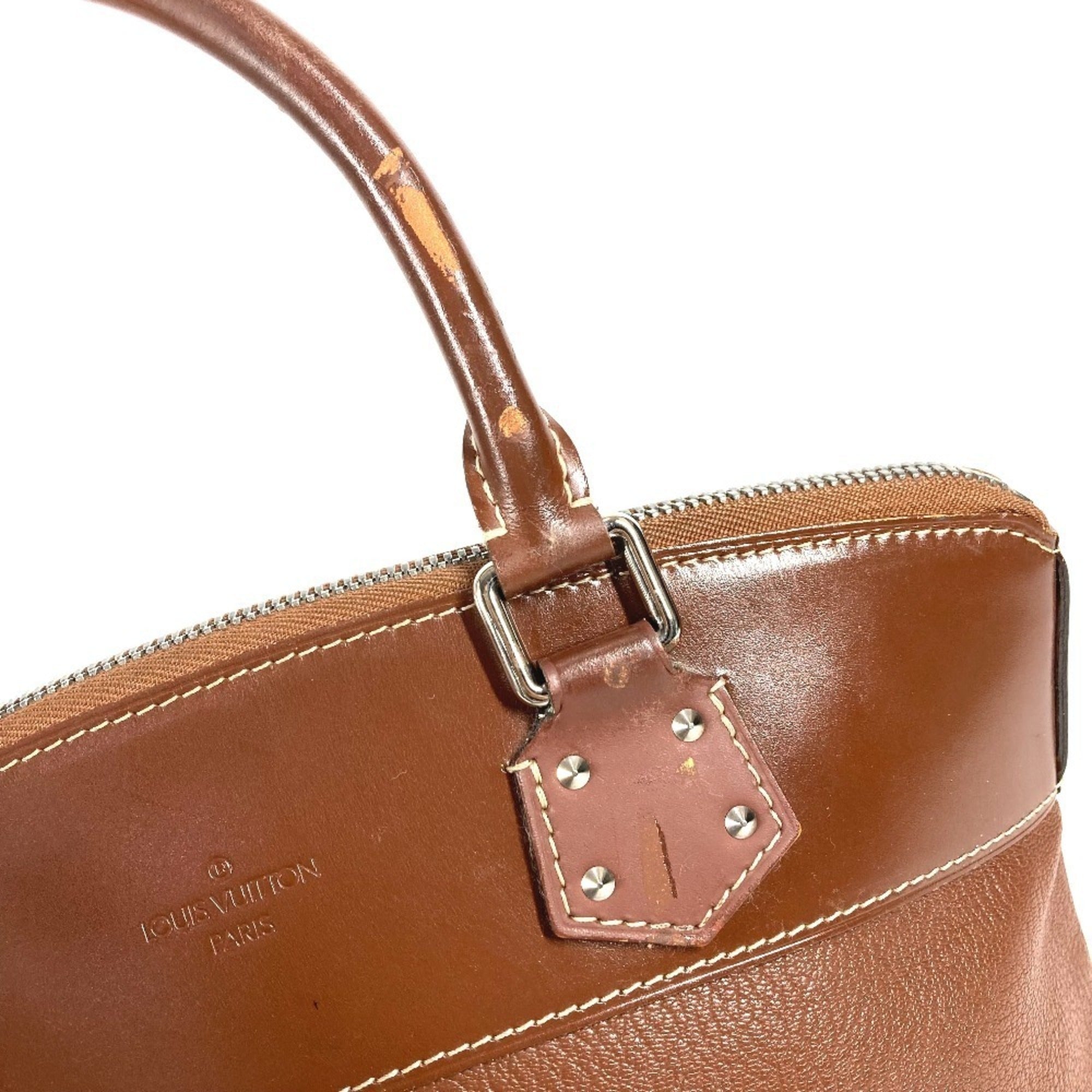 Louis Vuitton Brown Suhali Leather Leather Handbag Shoulder Bag Tote Bag (Pre-Owned)