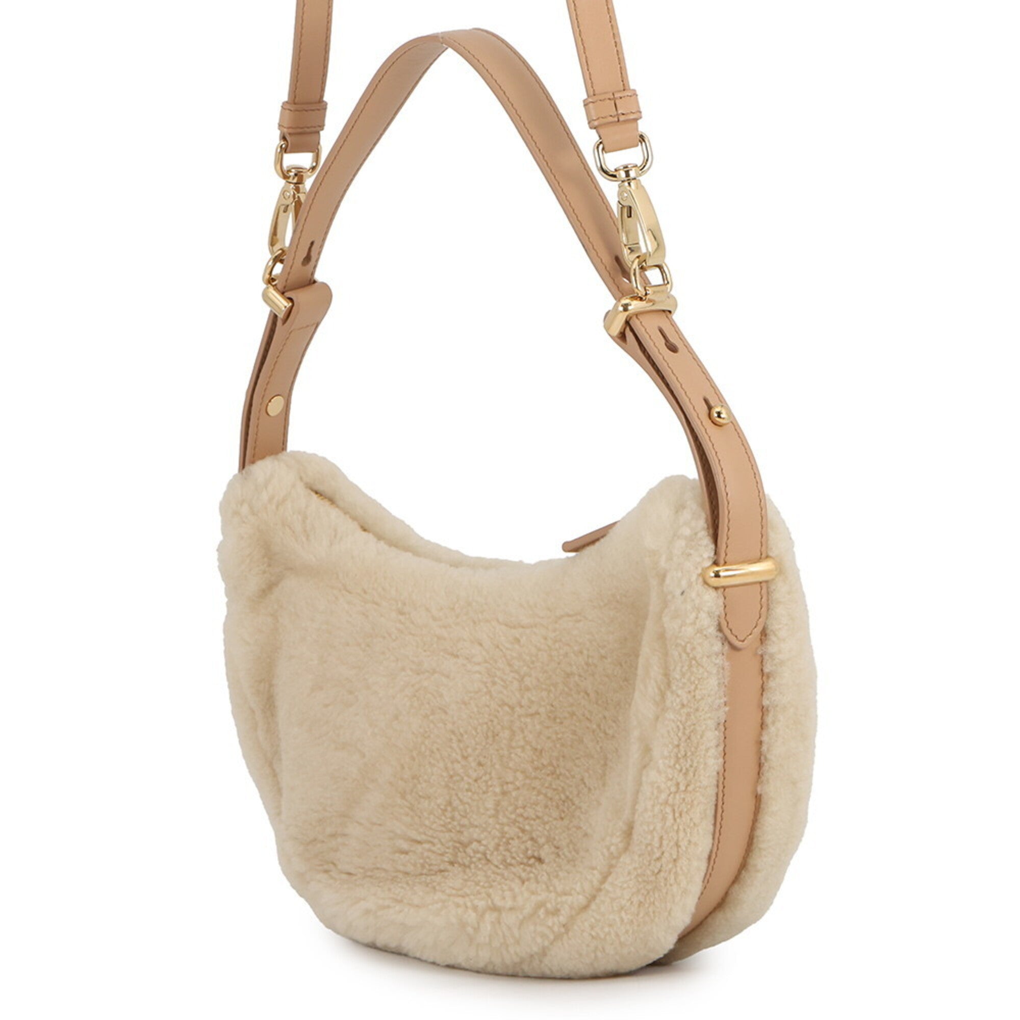 Prada Beige Leather Handbag (Pre-Owned)