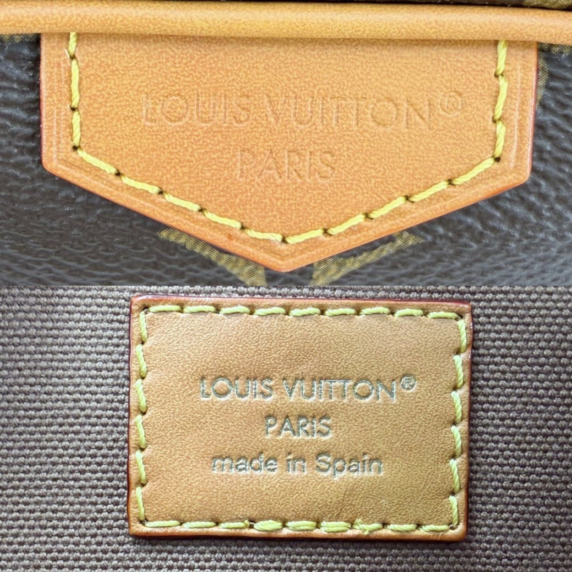 Louis Vuitton Brown Monogram Canvas Shoulder Bag (Pre-Owned)