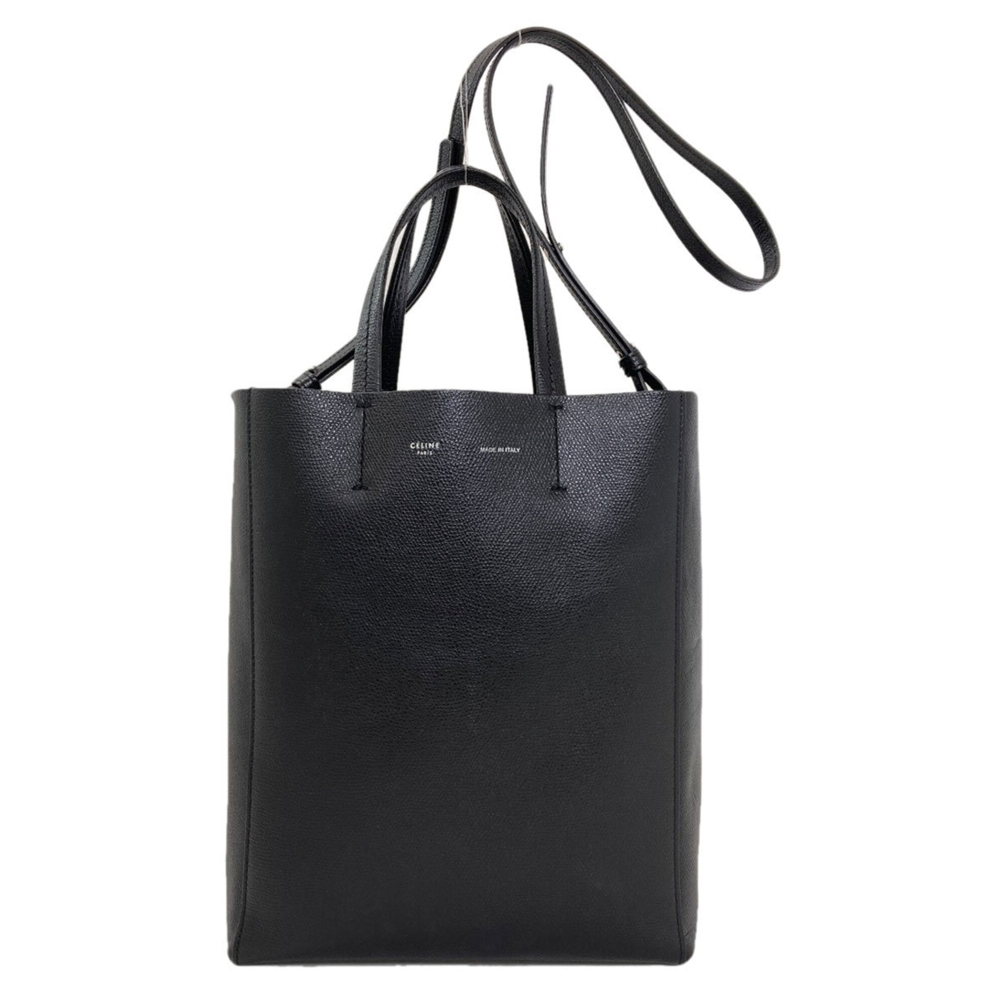 Celine Black Leather Handbag (Pre-Owned)