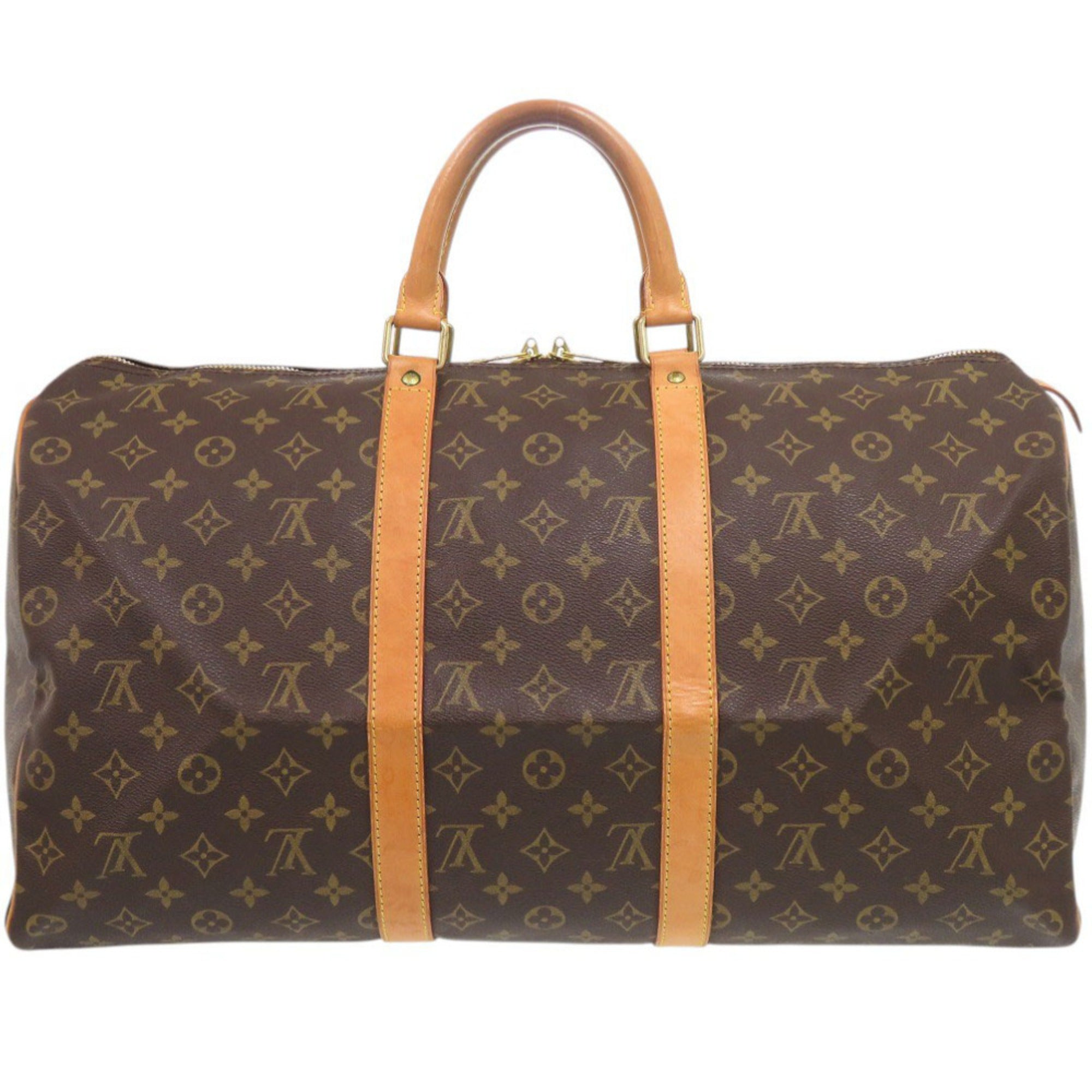 Louis Vuitton Brown Monogram Monogram Boston Bag (Pre-Owned)