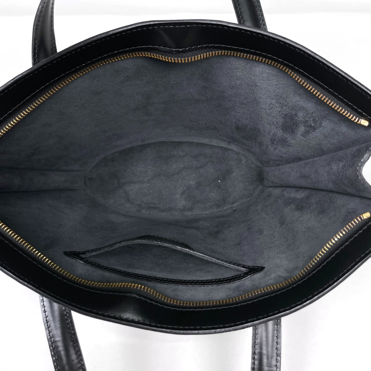 Louis Vuitton Black Noir Epi Leather Handbag (Pre-Owned)
