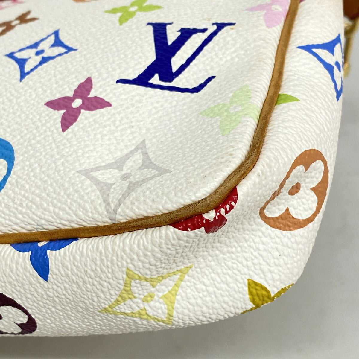 Louis Vuitton Blanc Pouch (Pre-Owned)
