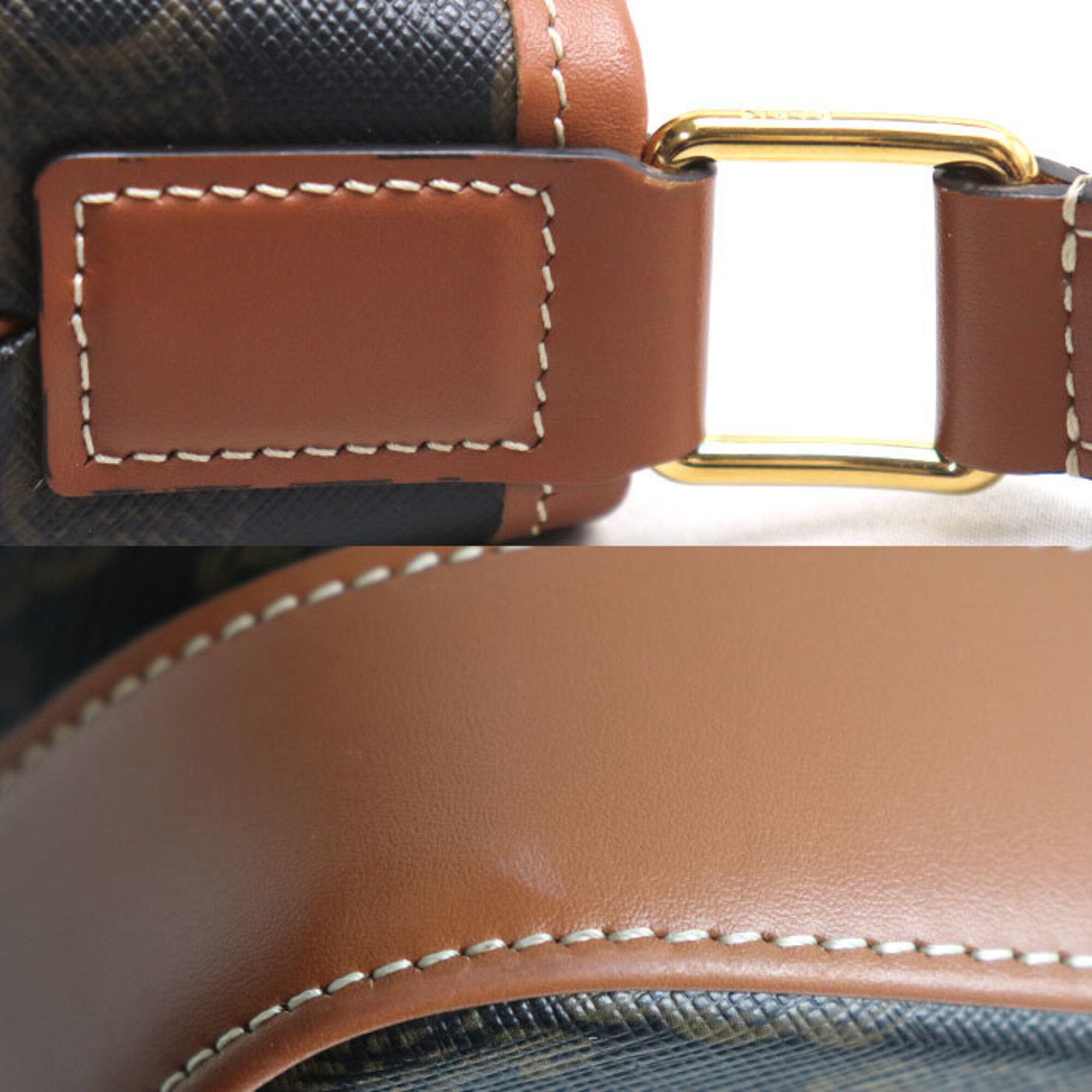 Celine Pvc Leather Basket Shoulder Bag (Pre-Owned)