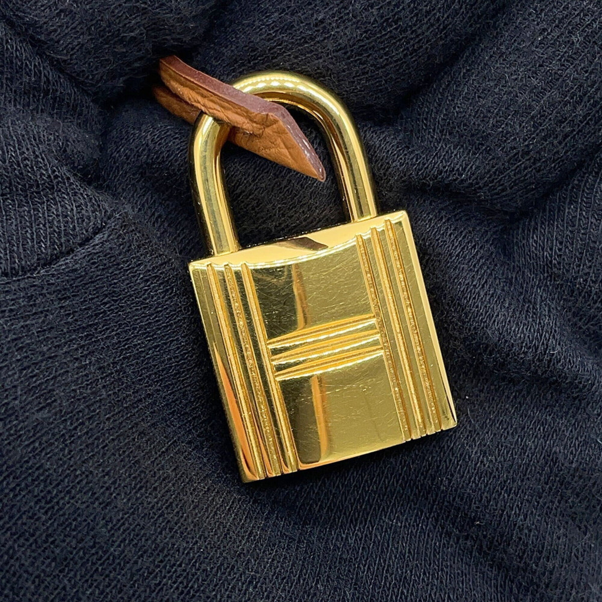 Hermes Birkin Gold Togo Leather Handbag (Pre-Owned)
