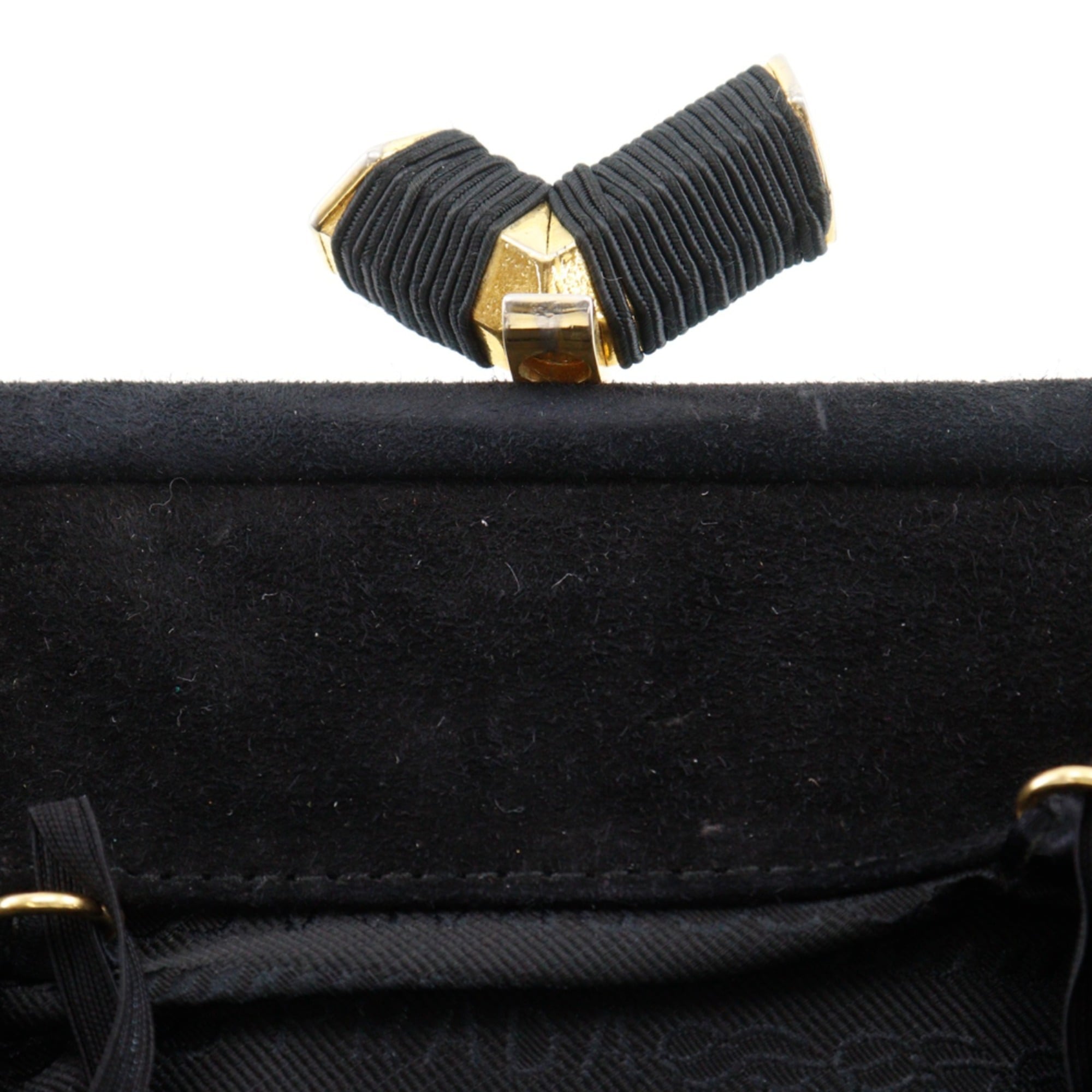 Prada Black Satin Shoulder Bag (Pre-Owned)