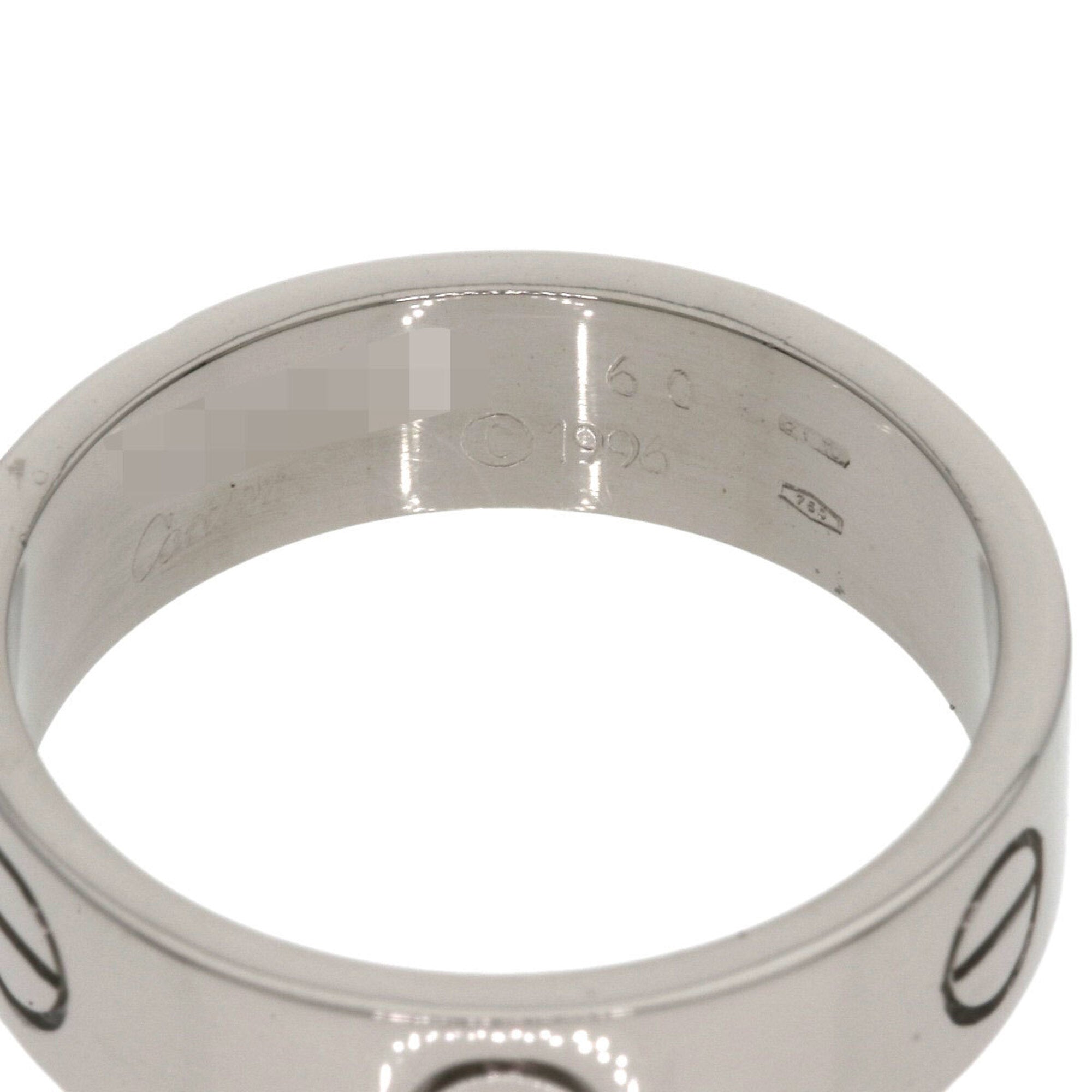 Cartier White Gold White Gold (18K) Band Ring (Pre-Owned)